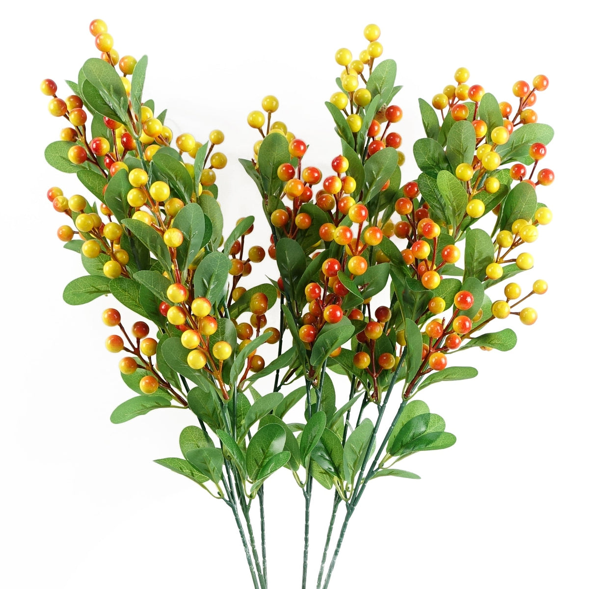 70cm Artificial Faux Berry Spray Stem – image 23