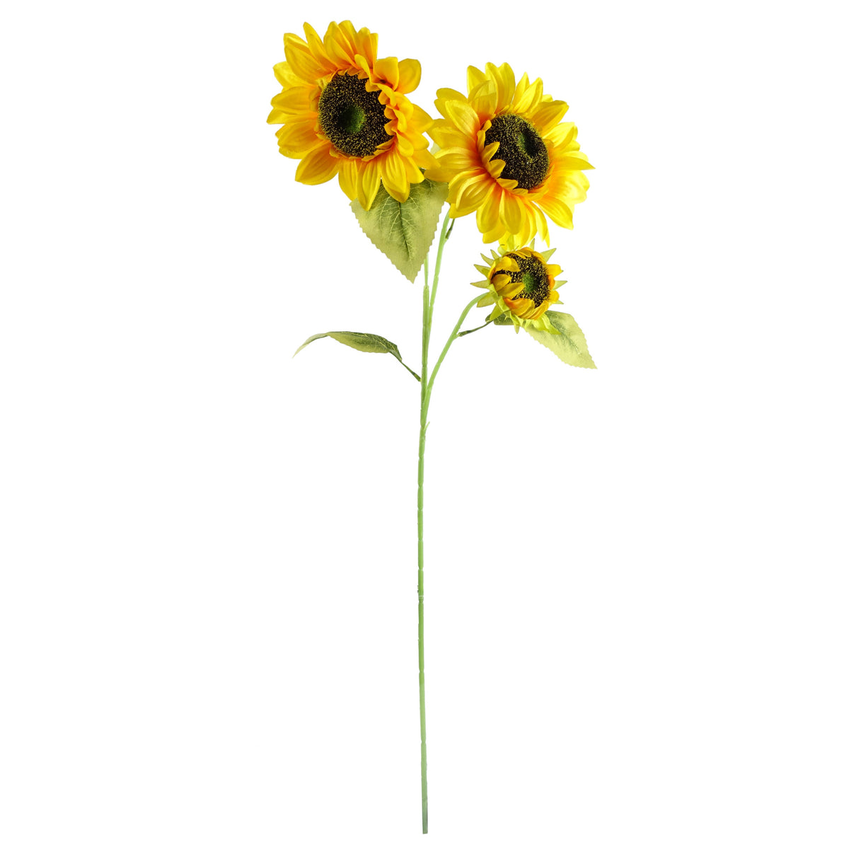 88cm Faux Artificial Sunflower with 3 heads – image 4