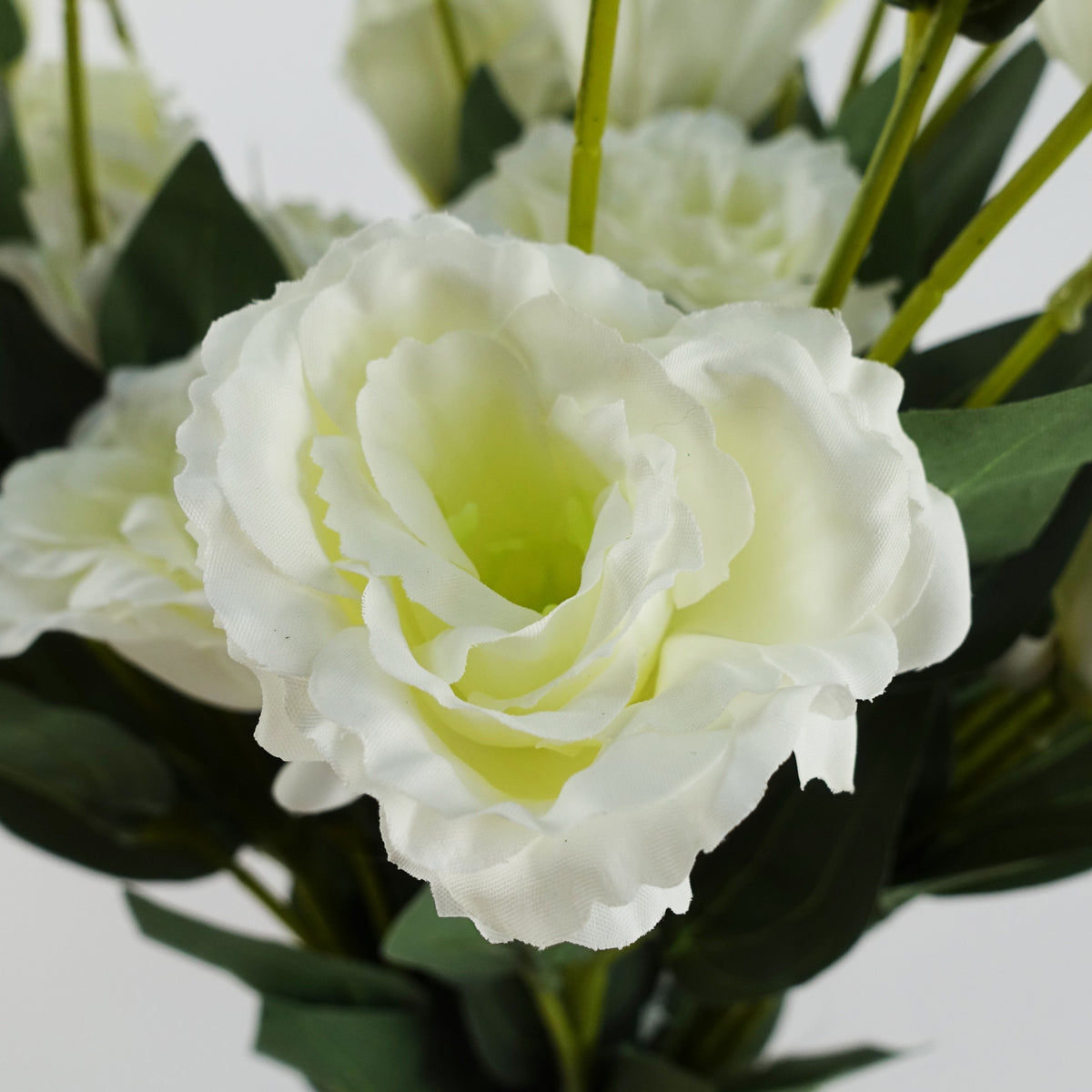 80cm Artificial Faux Wild Rose Stem – image 6