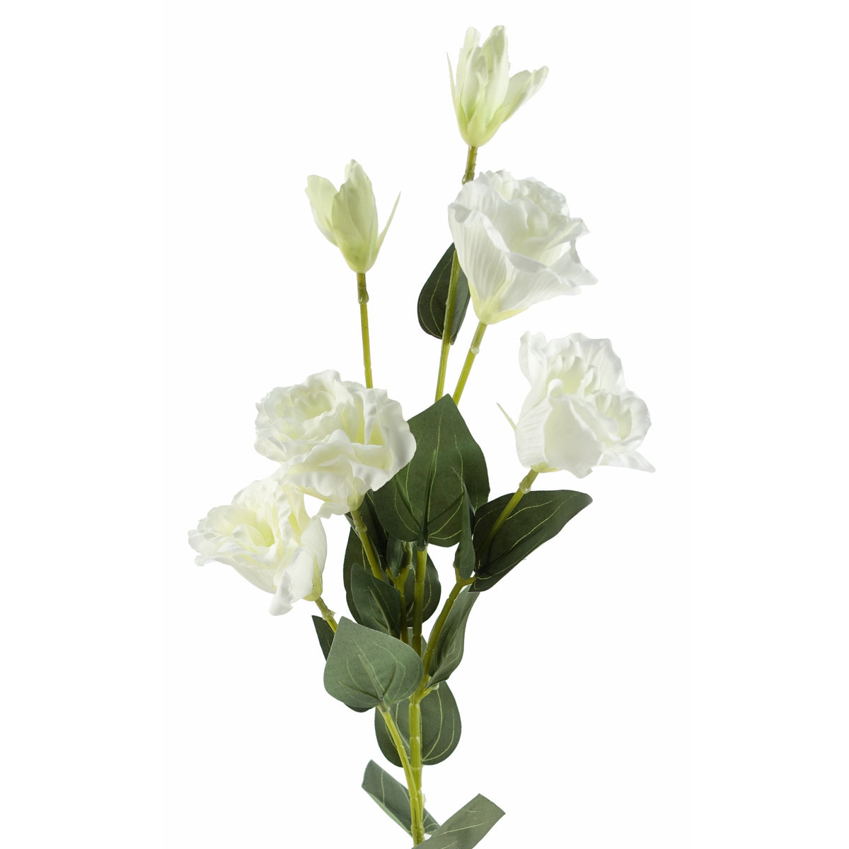 80cm Artificial Faux Wild Rose Stem – image 3