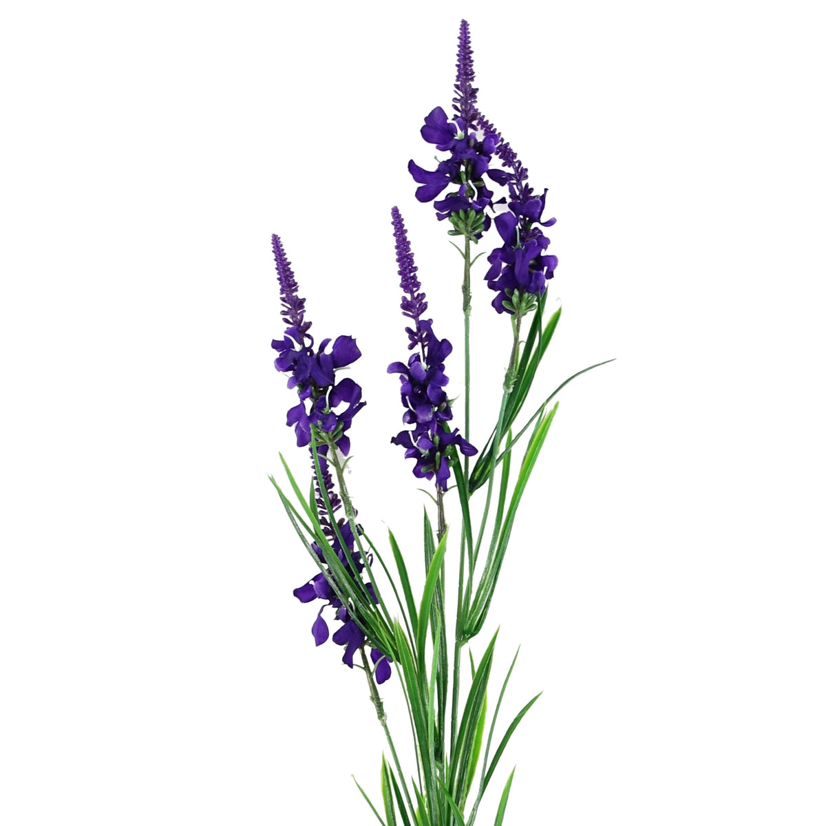 80cm Faux Larkspur Artificial Stem – image 3