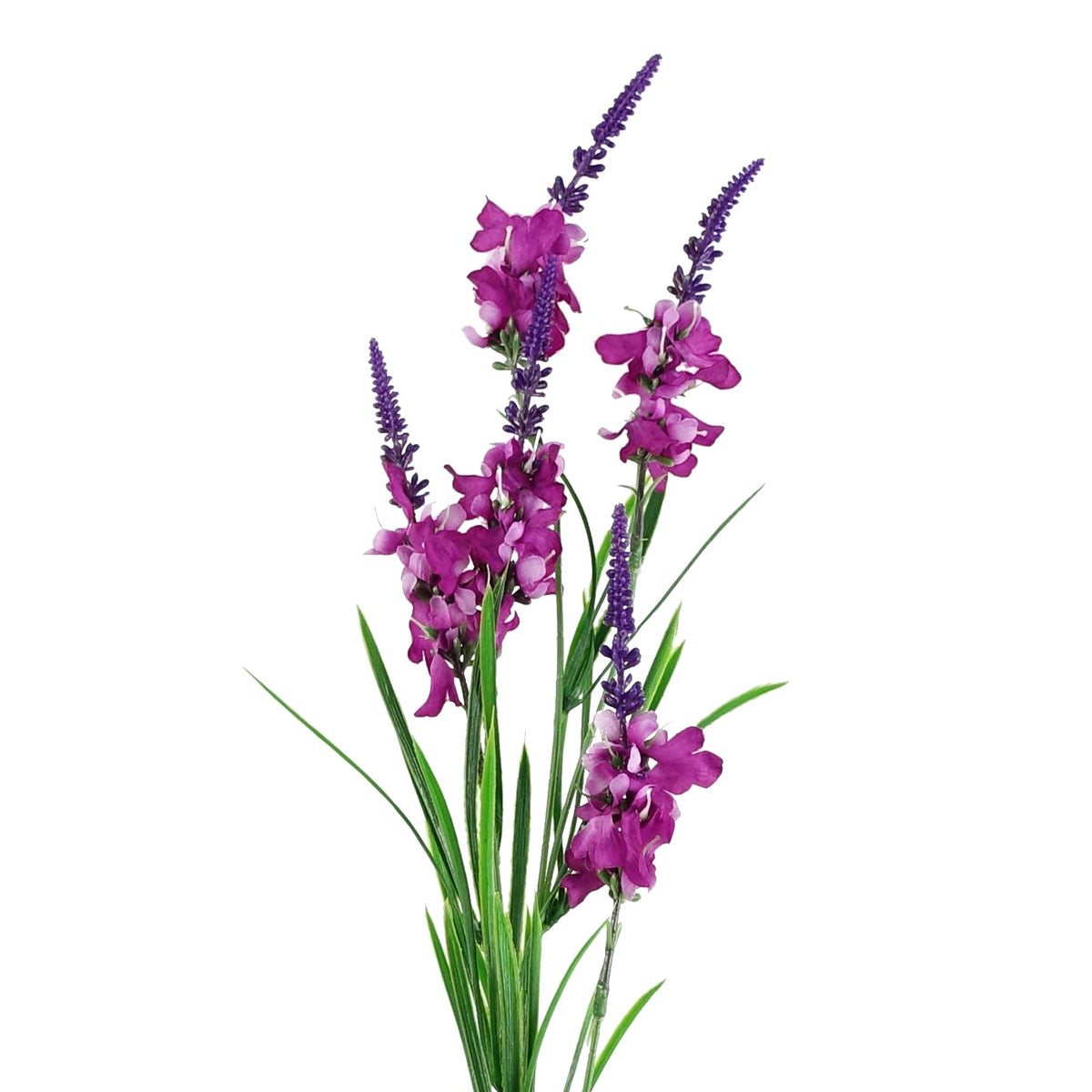 80cm Faux Larkspur Artificial Stem – image 16