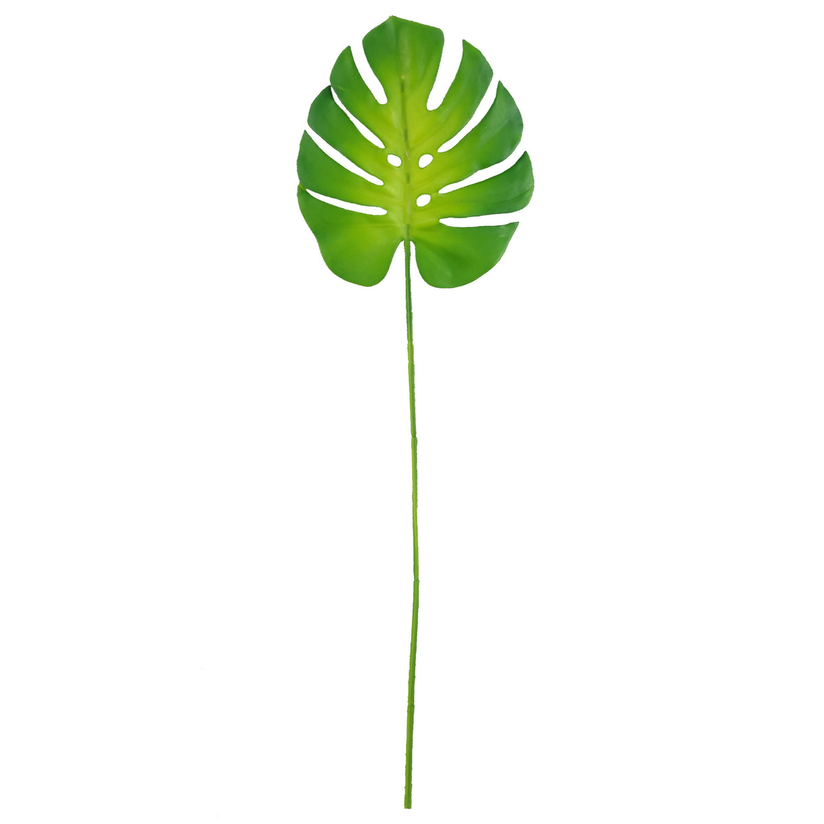 55cm Artificial Monstera Leaf Stem – image 3