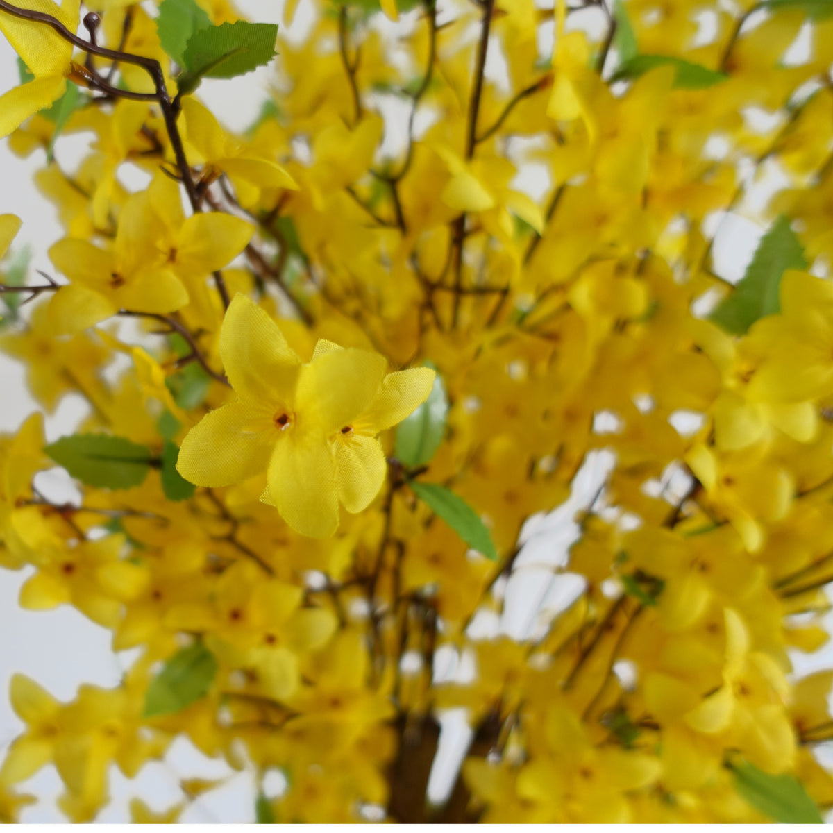 150cm Artificial Forsythia Tree Yellow Blossom – image 3