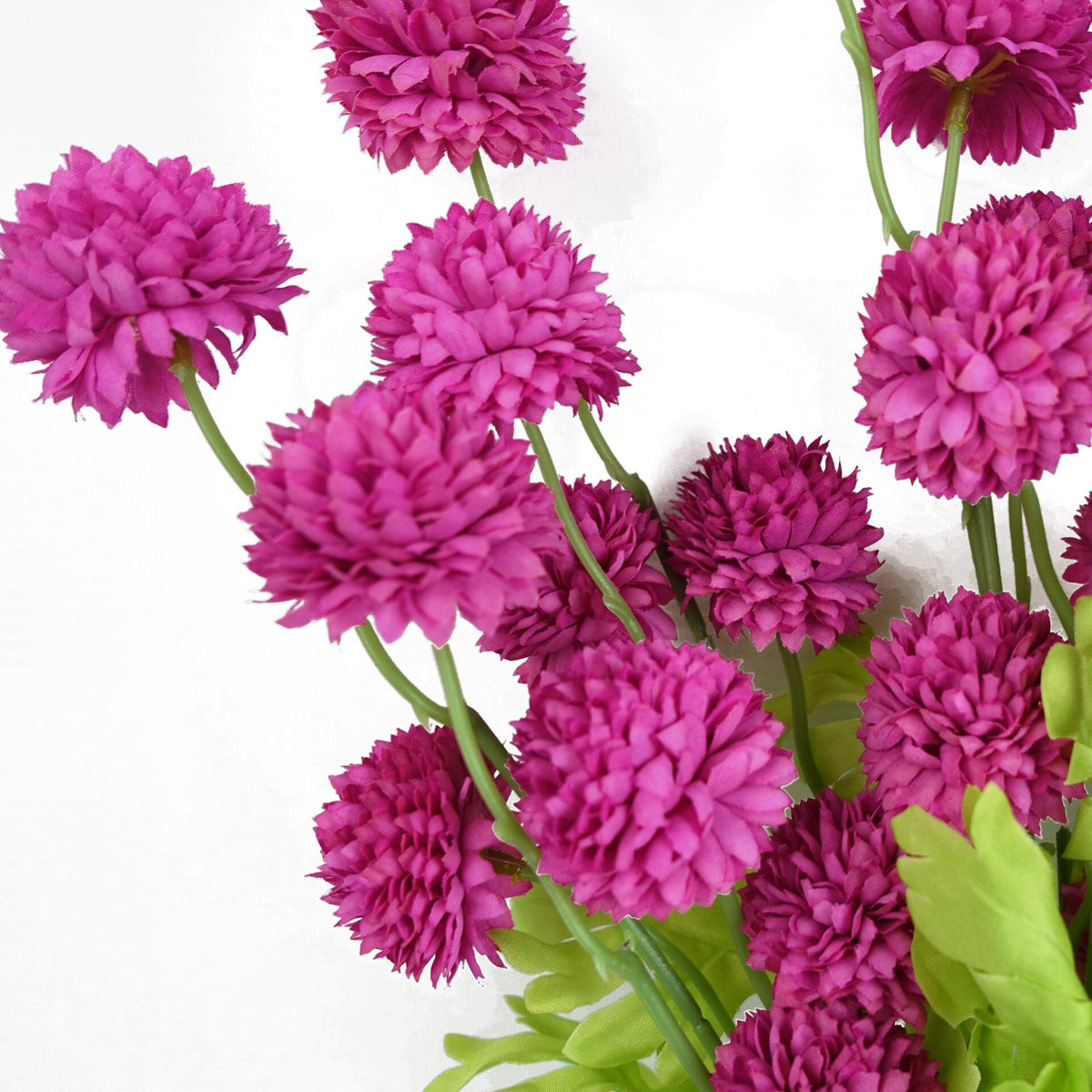 50cm Dahlia Pompom Faux Artificial Stem – image 20