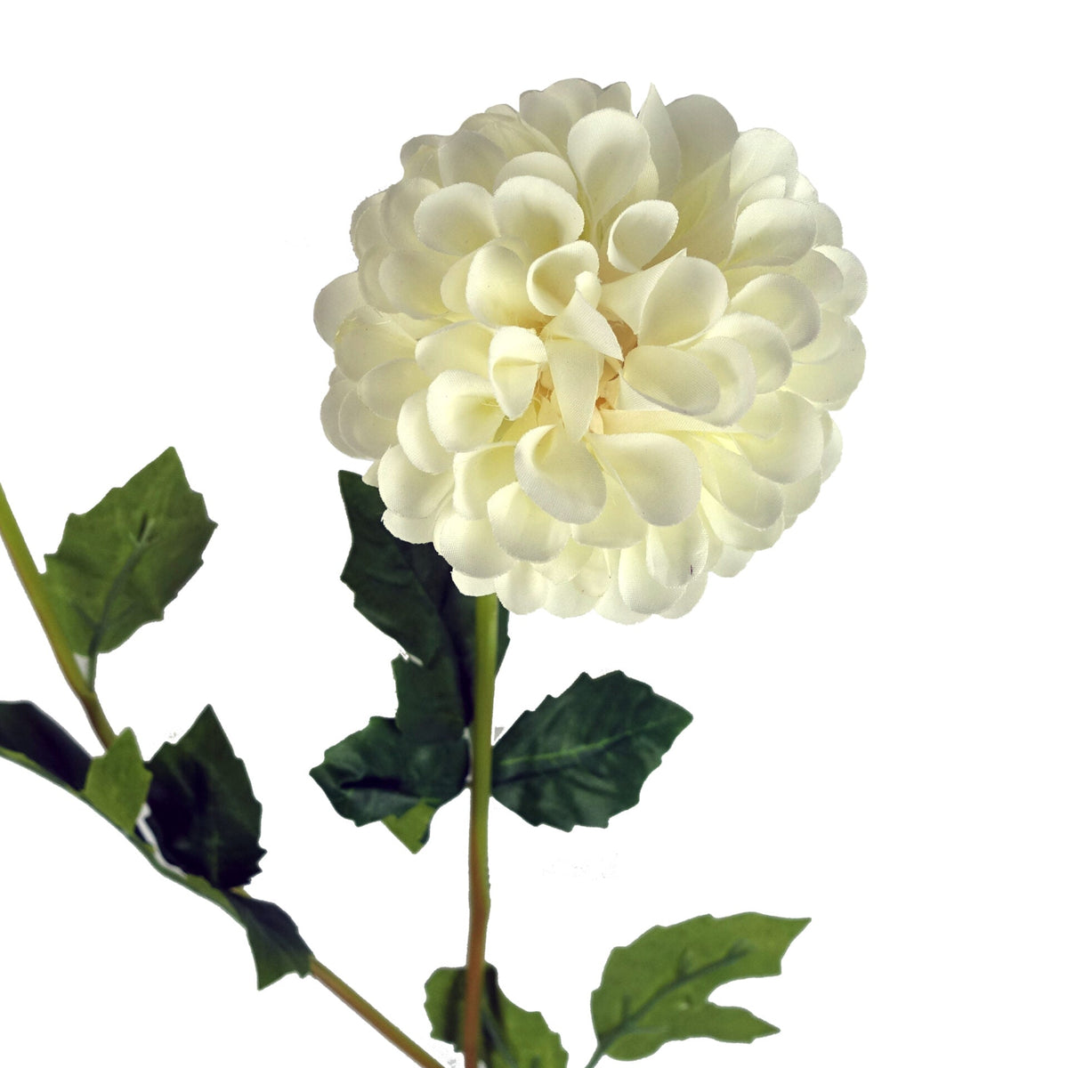 75cm Artificial Dahlia PomPom Flower Stem Realistic – image 25