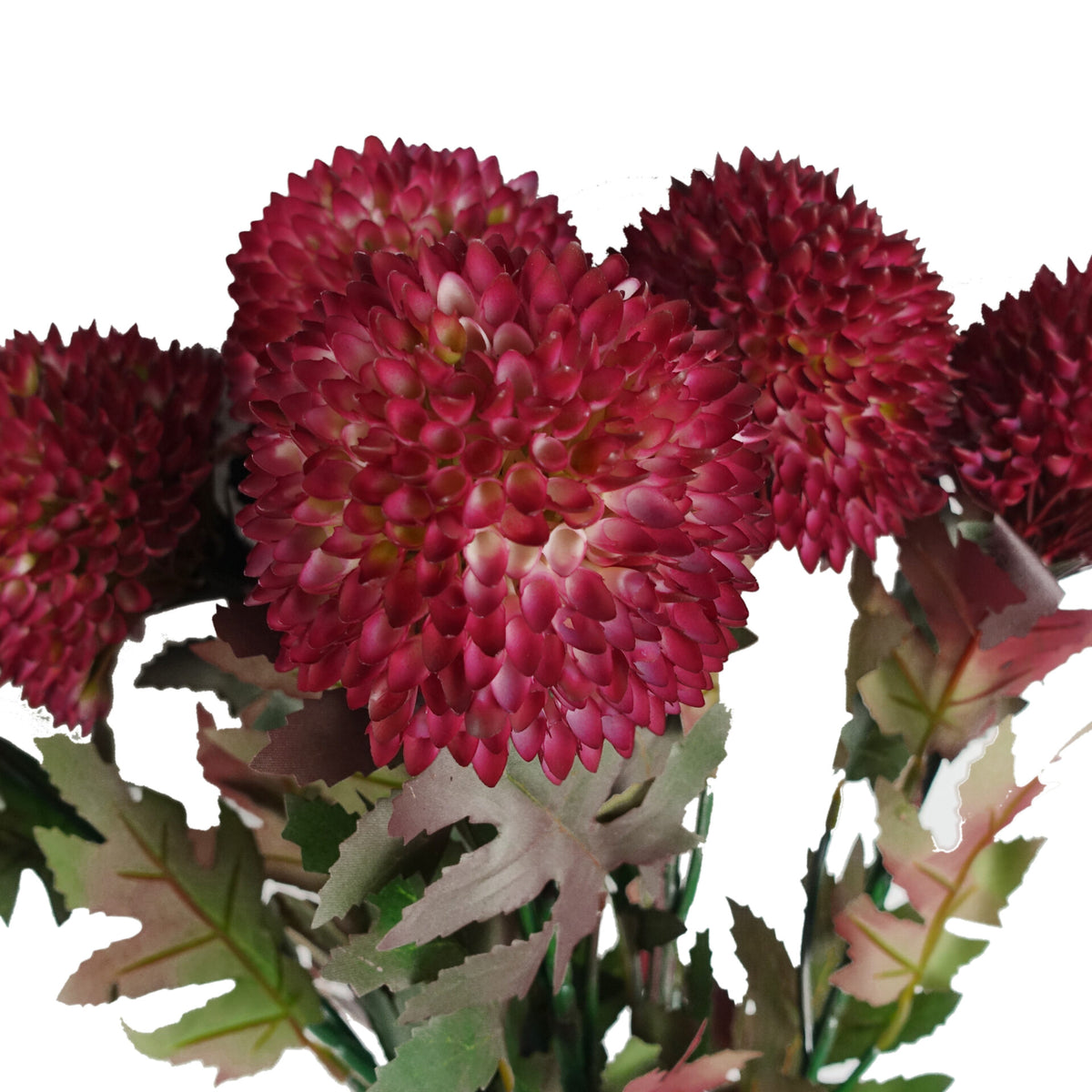 70cm Large Ball Dahlia Artificial Flower Stem Faux – image 8