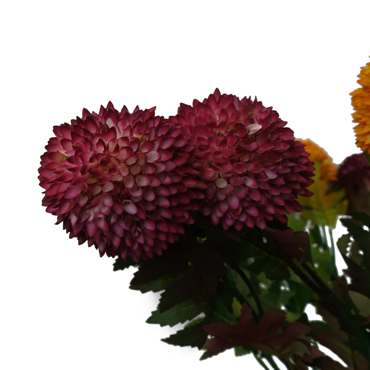 70cm Large Ball Dahlia Artificial Flower Stem Faux – image 7