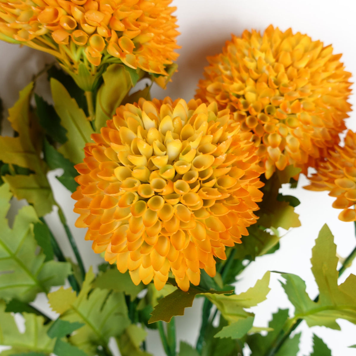 70cm Large Ball Dahlia Artificial Flower Stem Faux – image 20