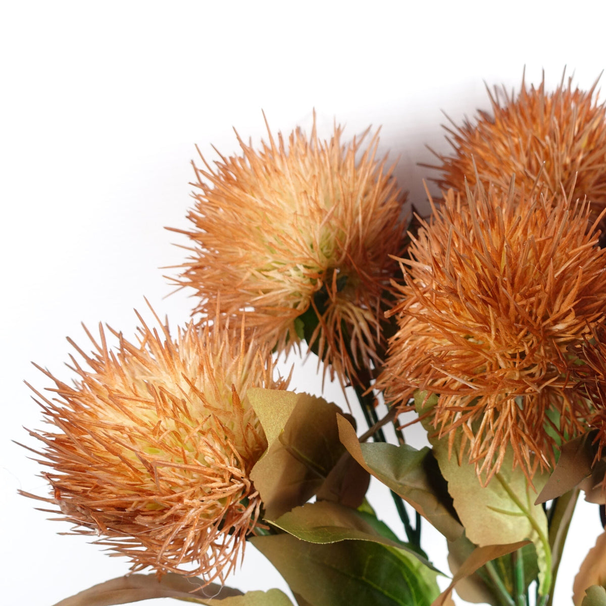 70cm Globe Thistle Faux Ball Artificial Flower Stem – image 12