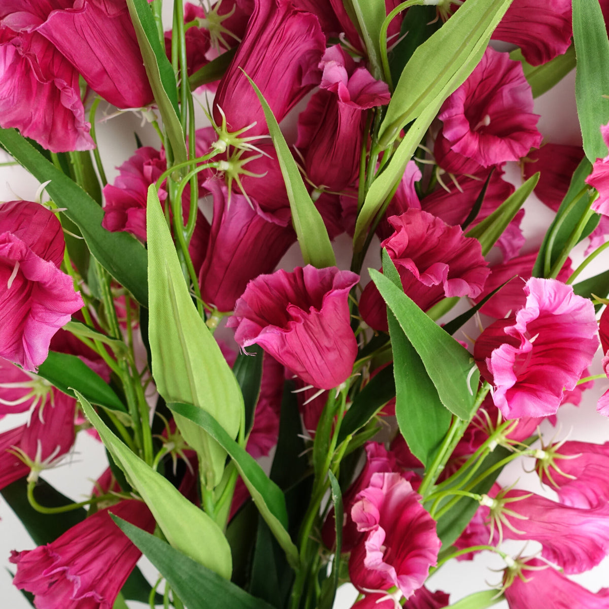 100cm Trumpet Artificial Flower Stem Fuchsia Faux – image 7