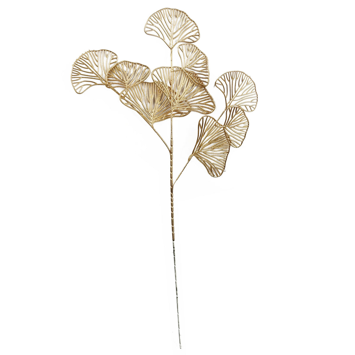 65cm Artificial Golden Leaves Flower Arrangement Decoration – image 4