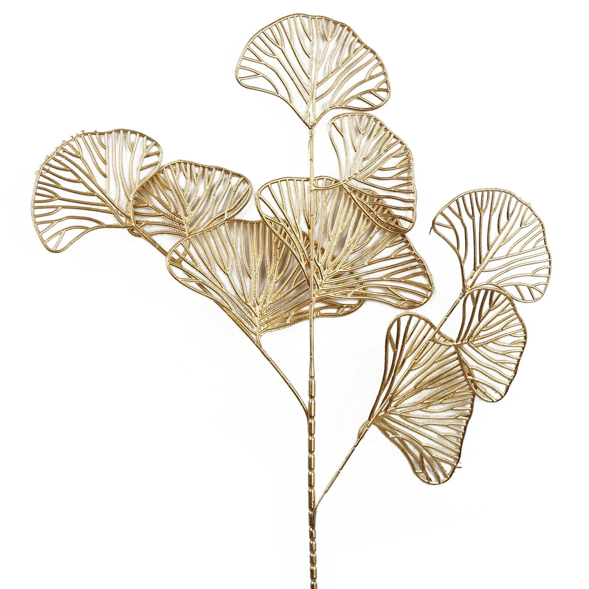 65cm Artificial Golden Leaves Flower Arrangement Decoration – image 2