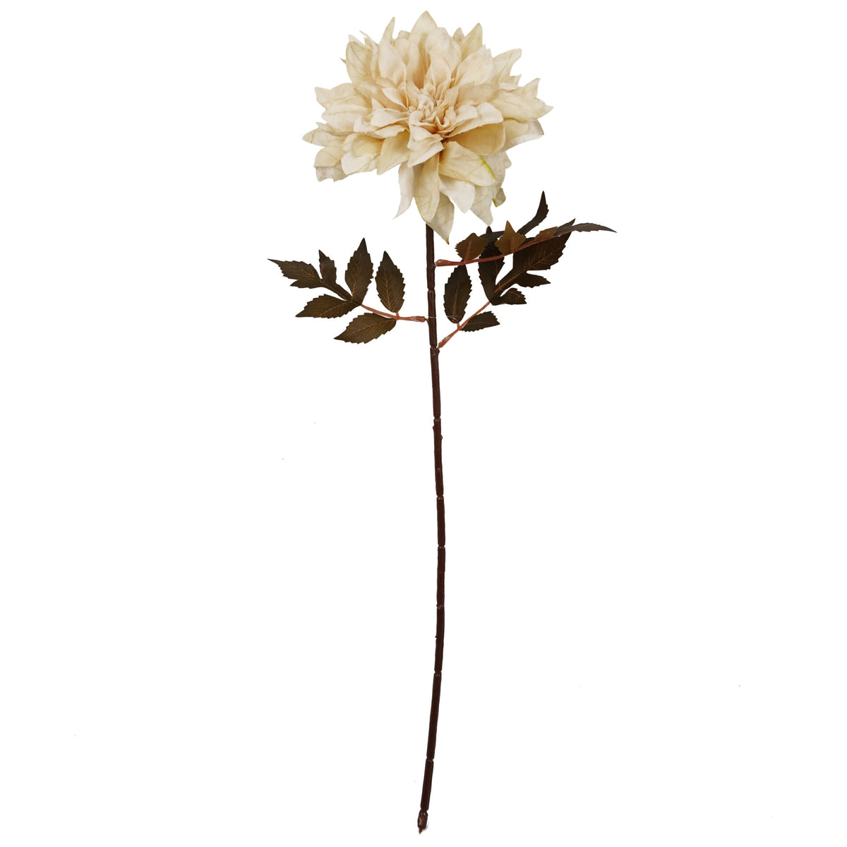 55cm Artificial Faux Dahlia Flower Stem – image 5