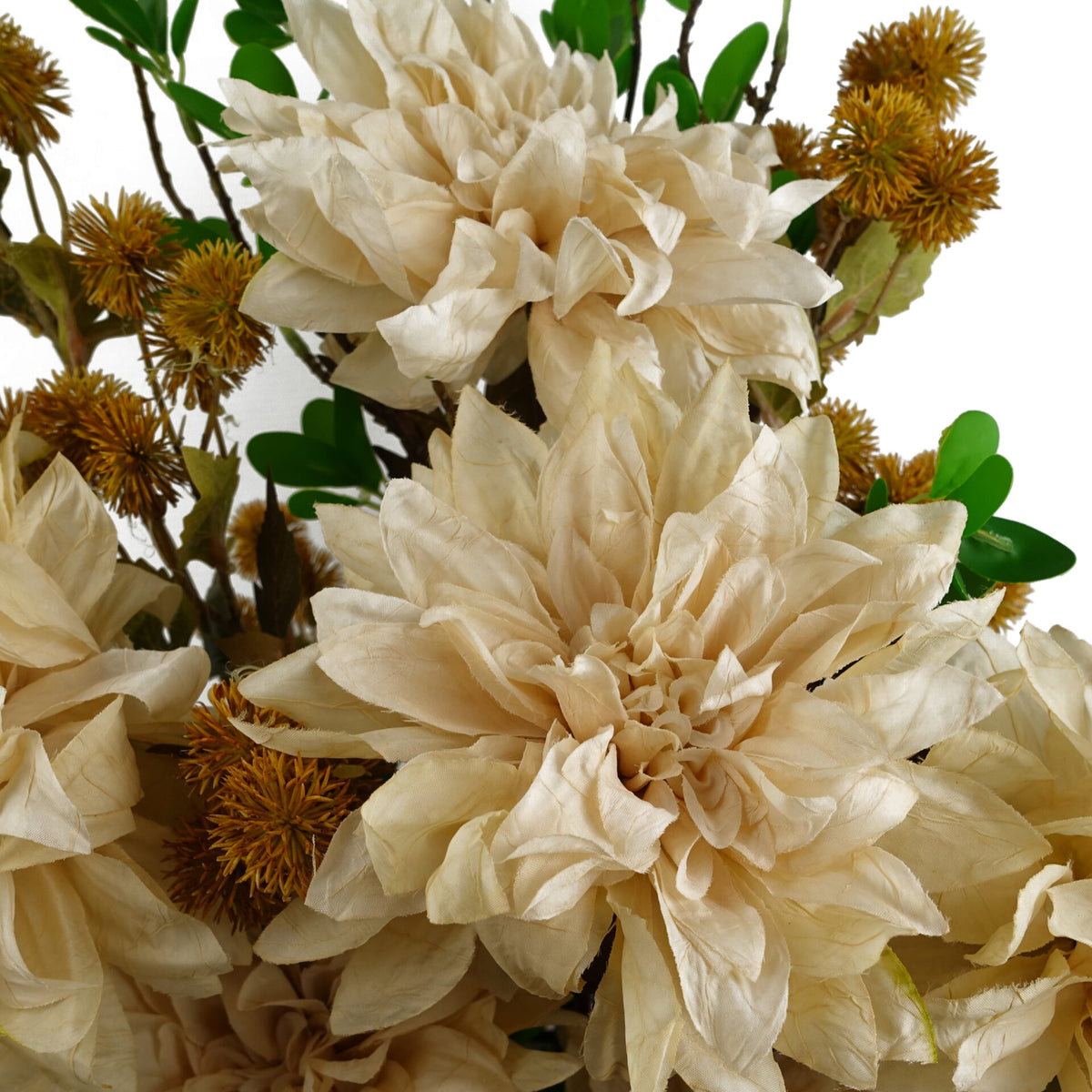 55cm Artificial Faux Dahlia Flower Stem – image 7