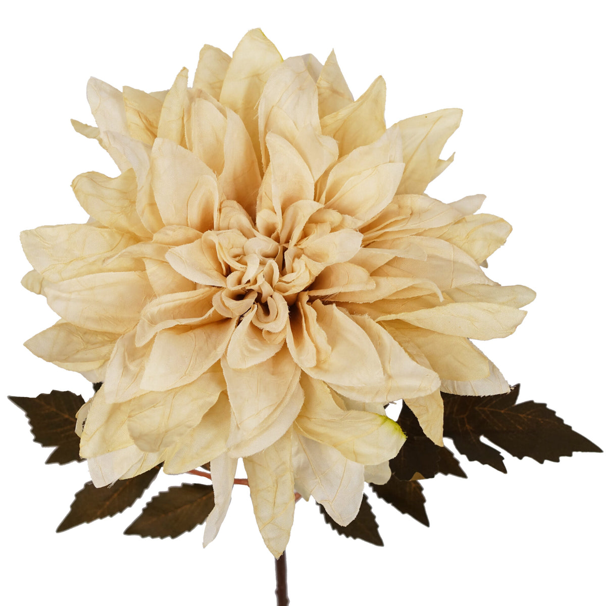 55cm Artificial Faux Dahlia Flower Stem – image 2