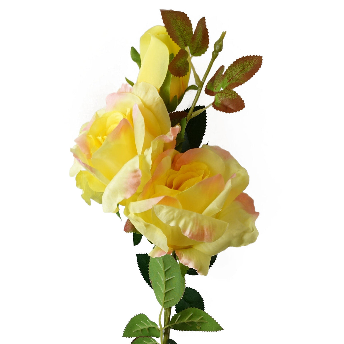 Realistic Artificial Rose Flower Stems – image 2