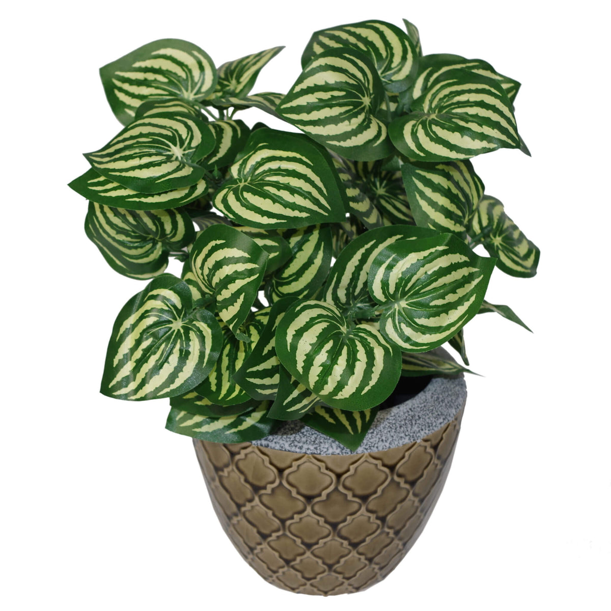 45cm Artificial Watermelon Style Leaves Plant – image 2