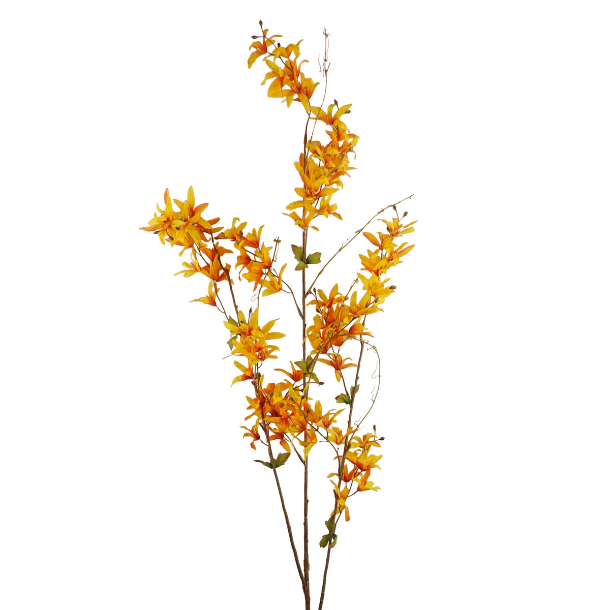 130cm Yellow Blossom Floral Spray Artificial – image 3