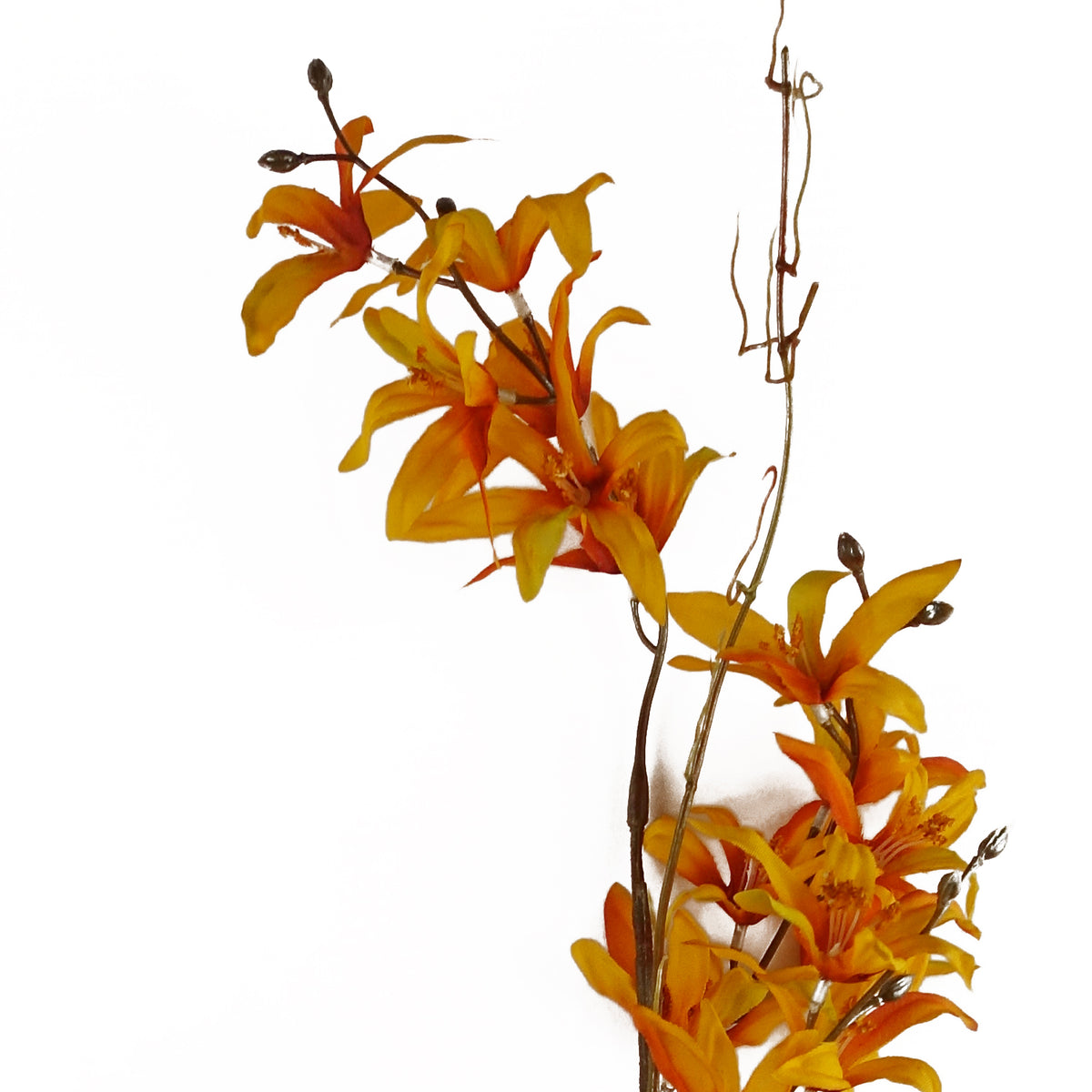 130cm Yellow Blossom Floral Spray Artificial – image 7