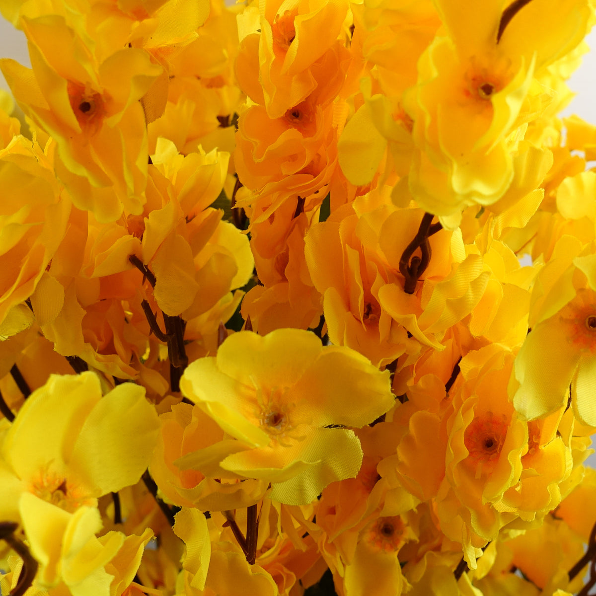 90cm Artificial Yellow Blossom Tree – image 2