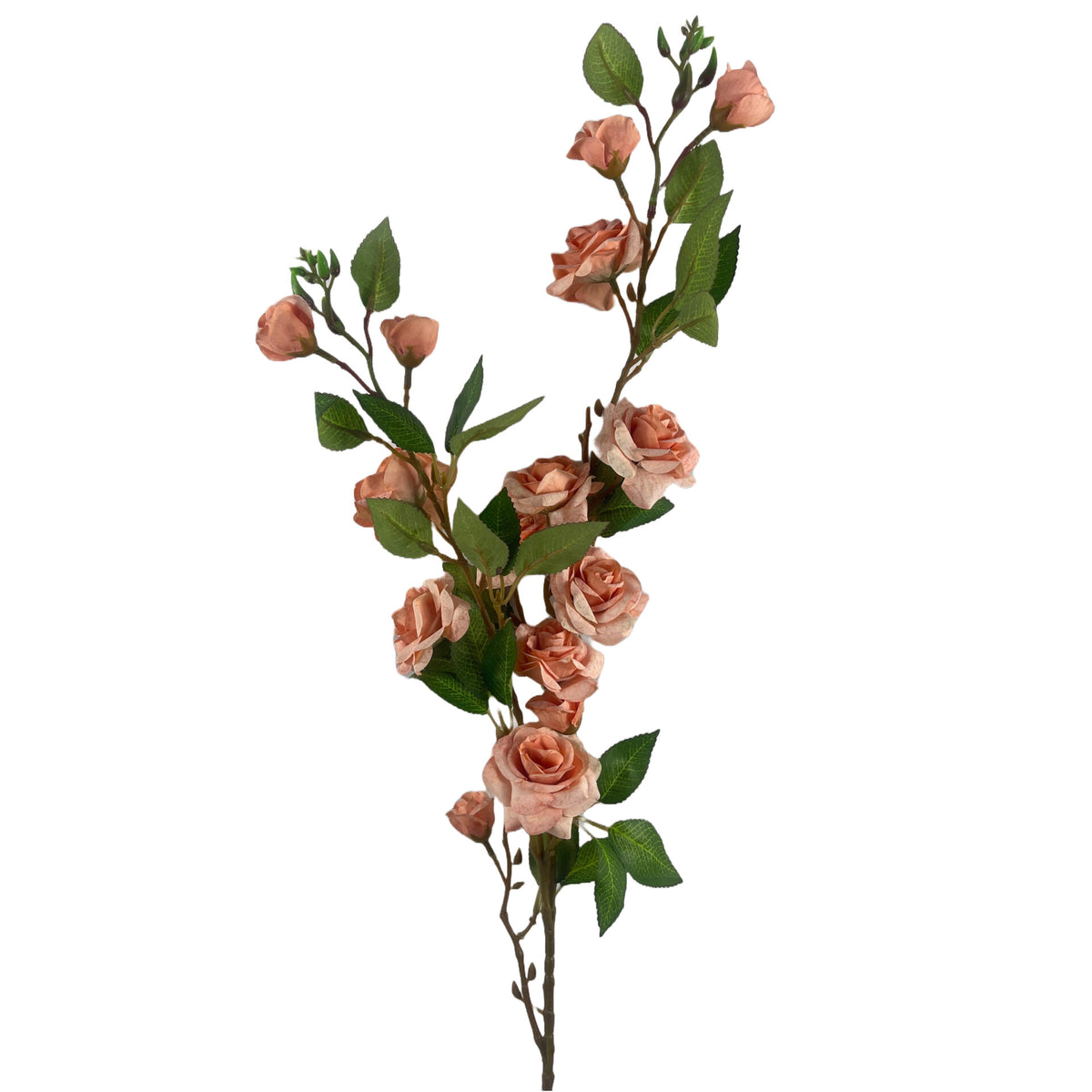 90cm Artificial Pink Rose Stems – image 4
