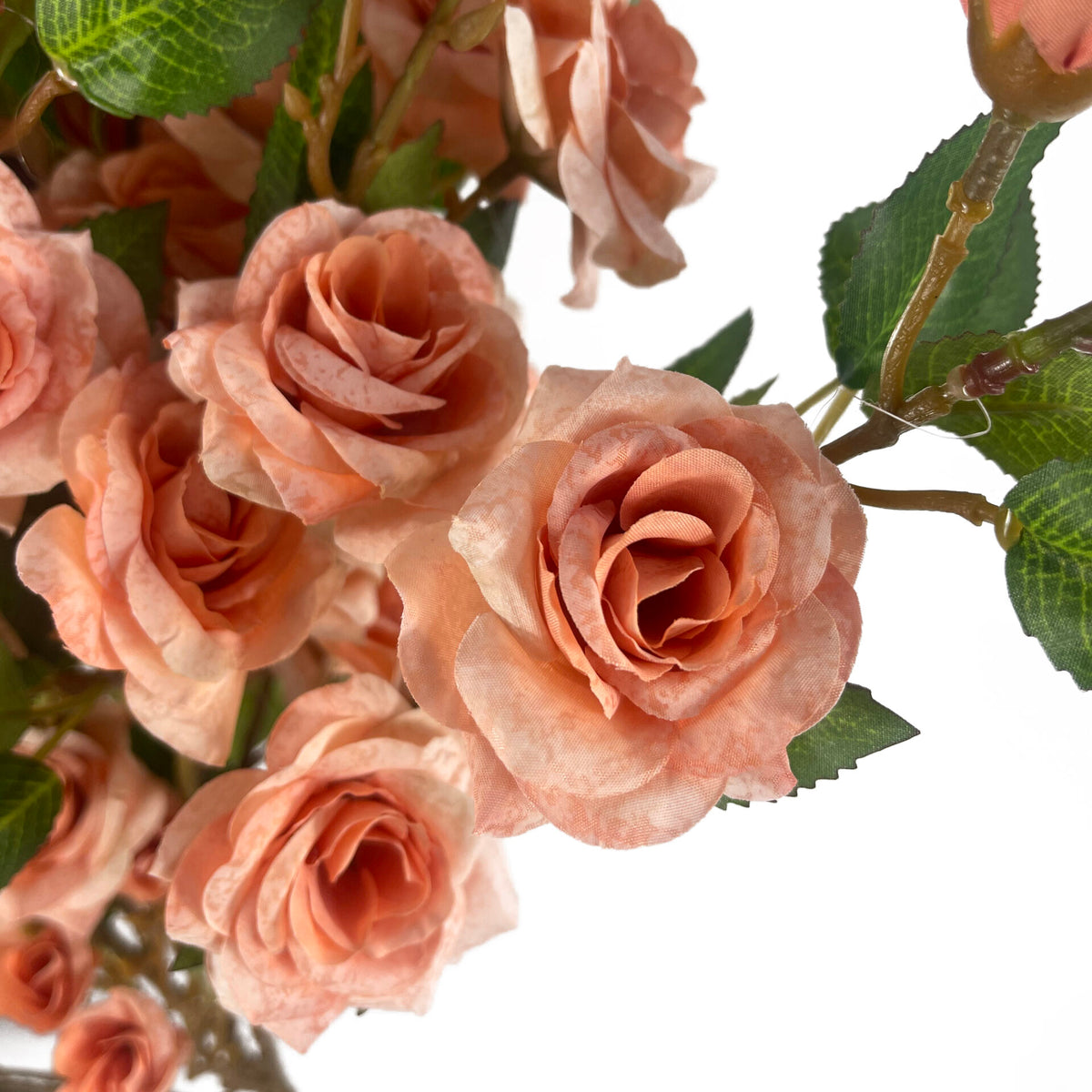 90cm Artificial Pink Rose Stems – image 7