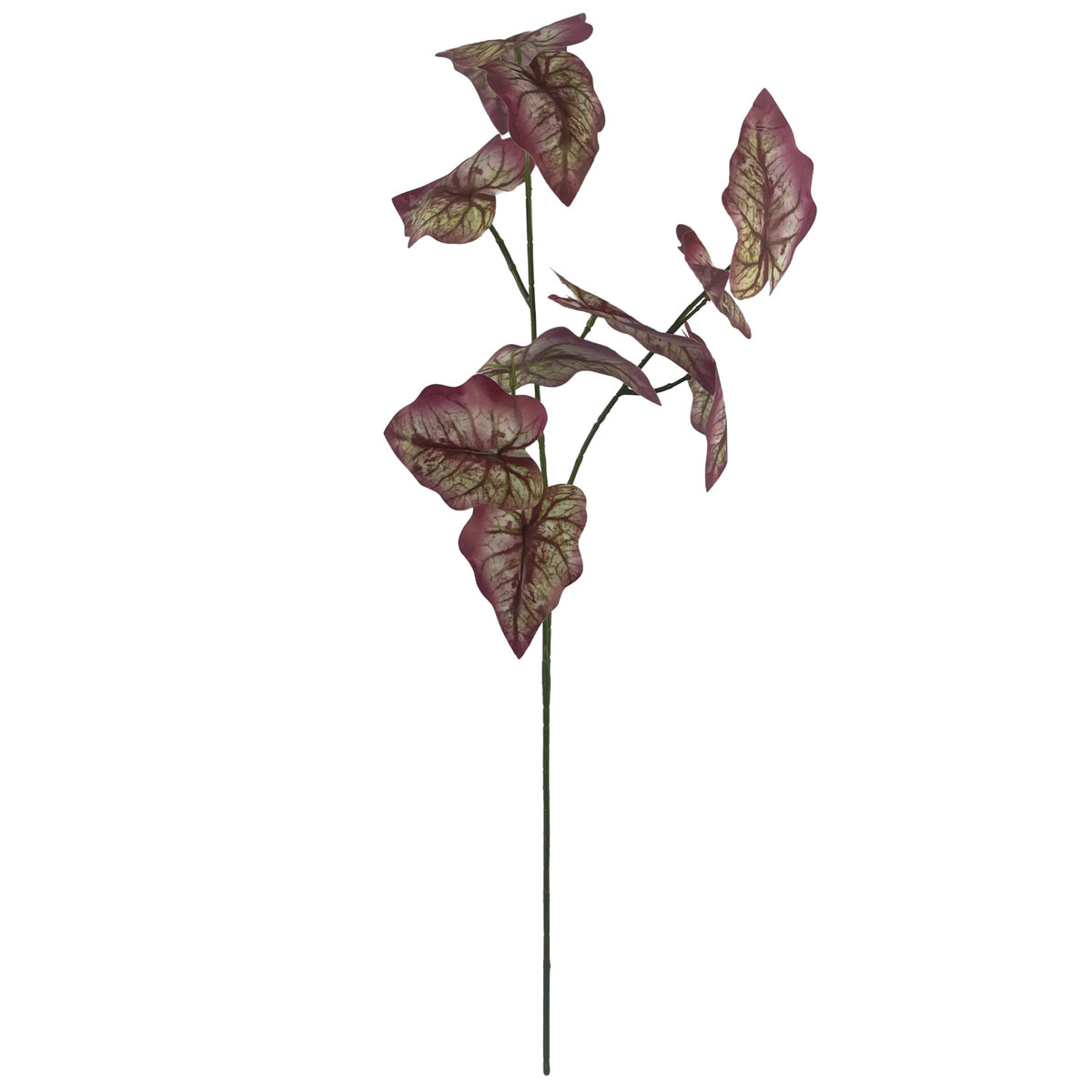 85cm Artificial Purple Leaf Foliage Stem Spray – image 4