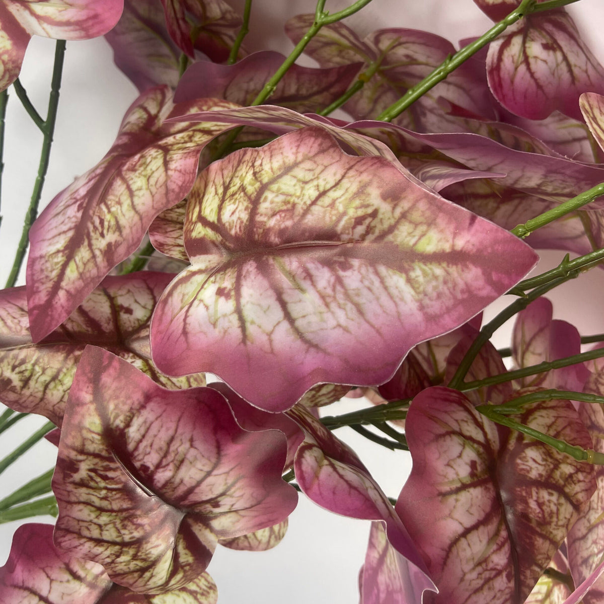 85cm Artificial Purple Leaf Foliage Stem Spray – image 8