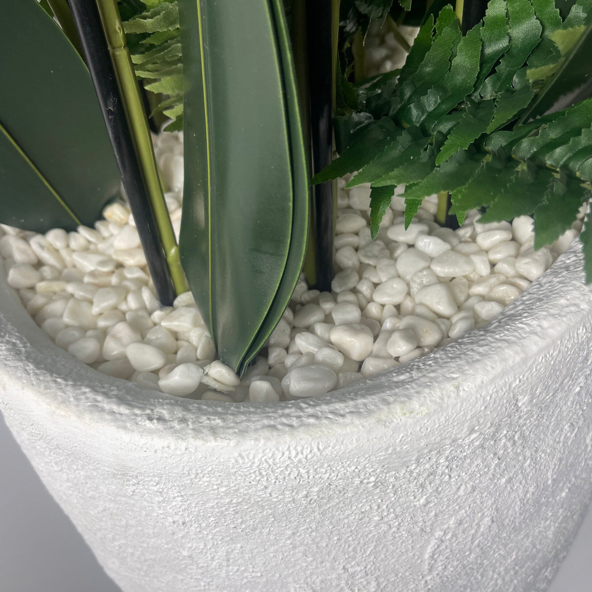 150cm White Orchid Potted Display Artificial – image 5