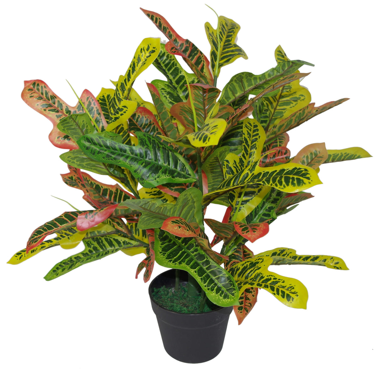 65cm Artificial Codiaeum Multicoloured House Plant – image 2