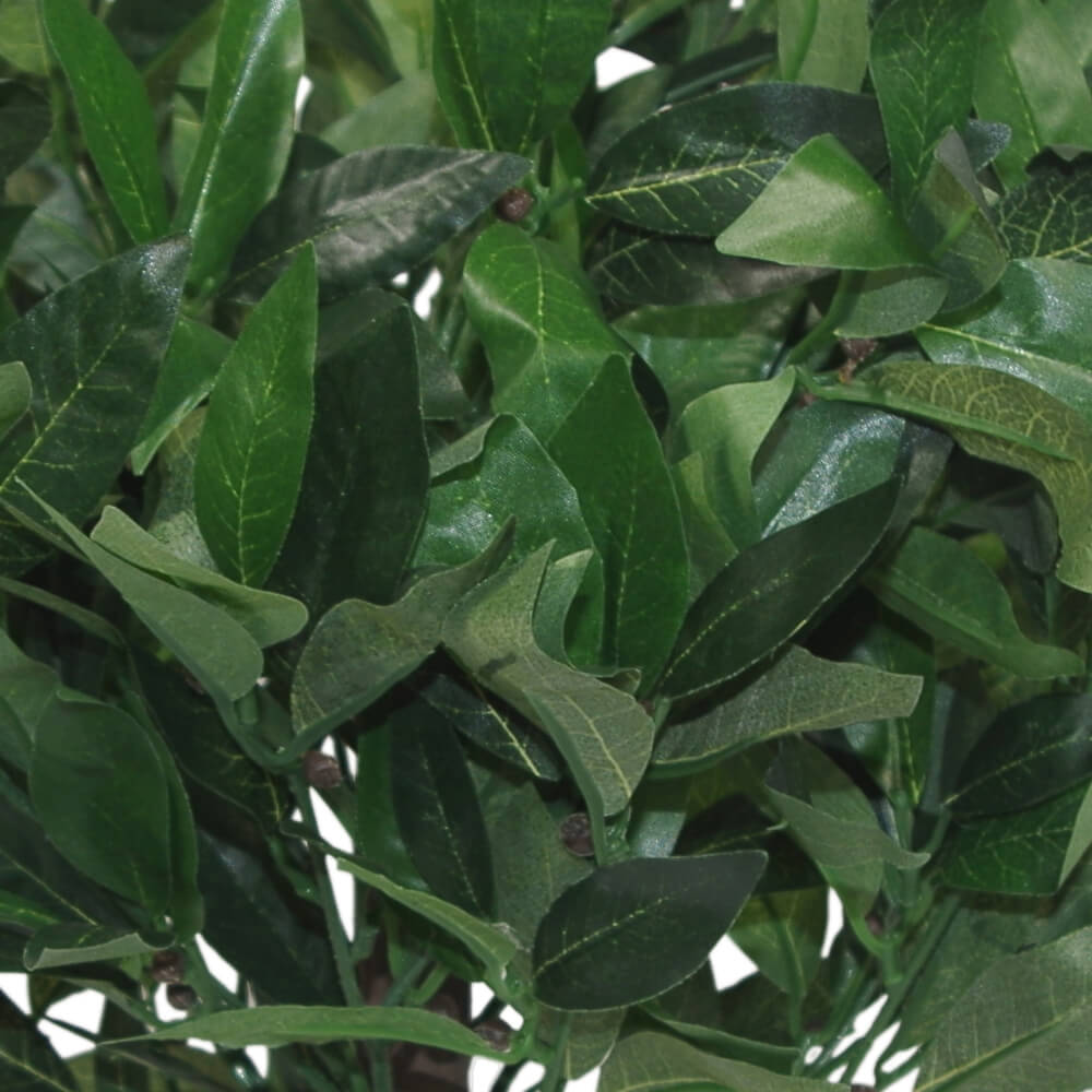 50cm Dwarf Artificial Bay Tree Laurel Topiary Bush – image 2