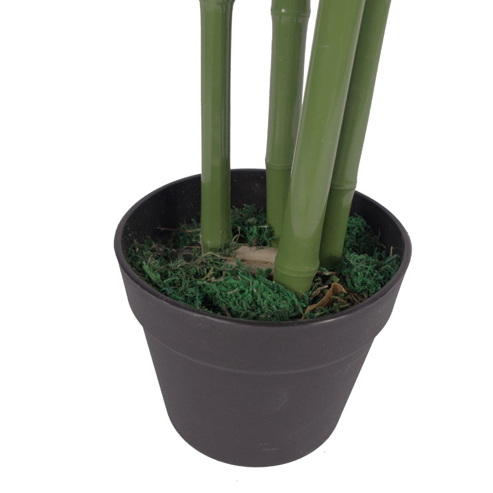 90cm (3ft) Fat Leaf Artificial Bamboo Plants Trees – image 3