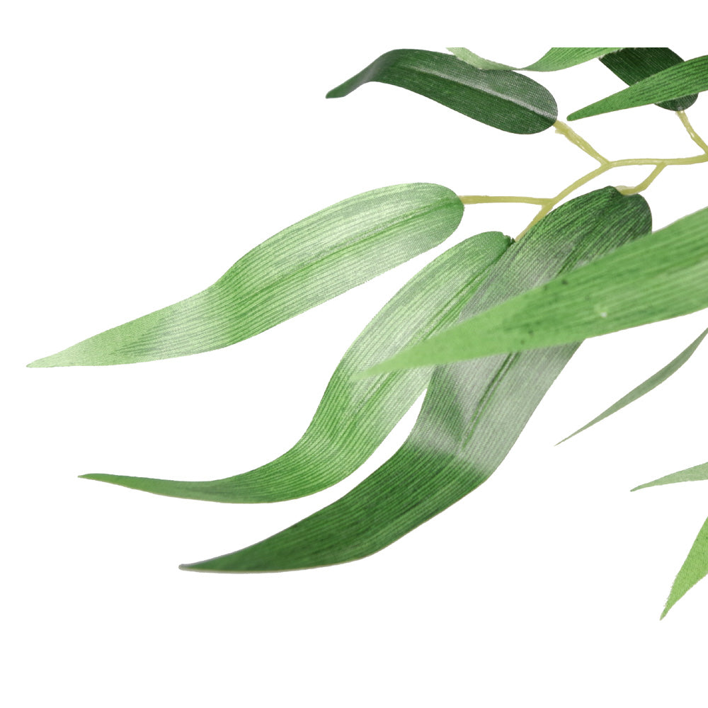 90cm (3ft) Fat Leaf Artificial Bamboo Plants Trees – image 4