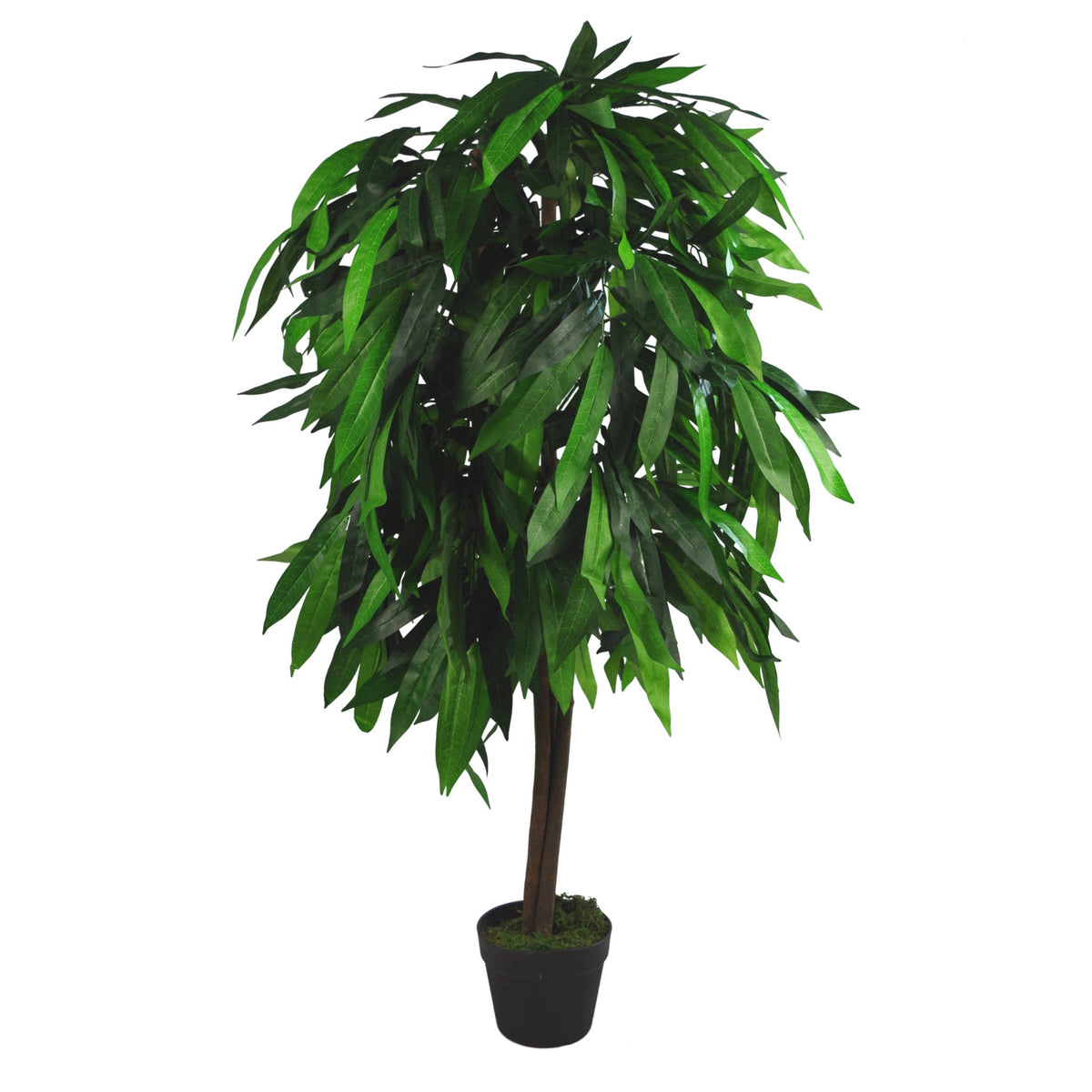 120cm (4ft) Tall Large Artificial Mango Tree Plant – image 6