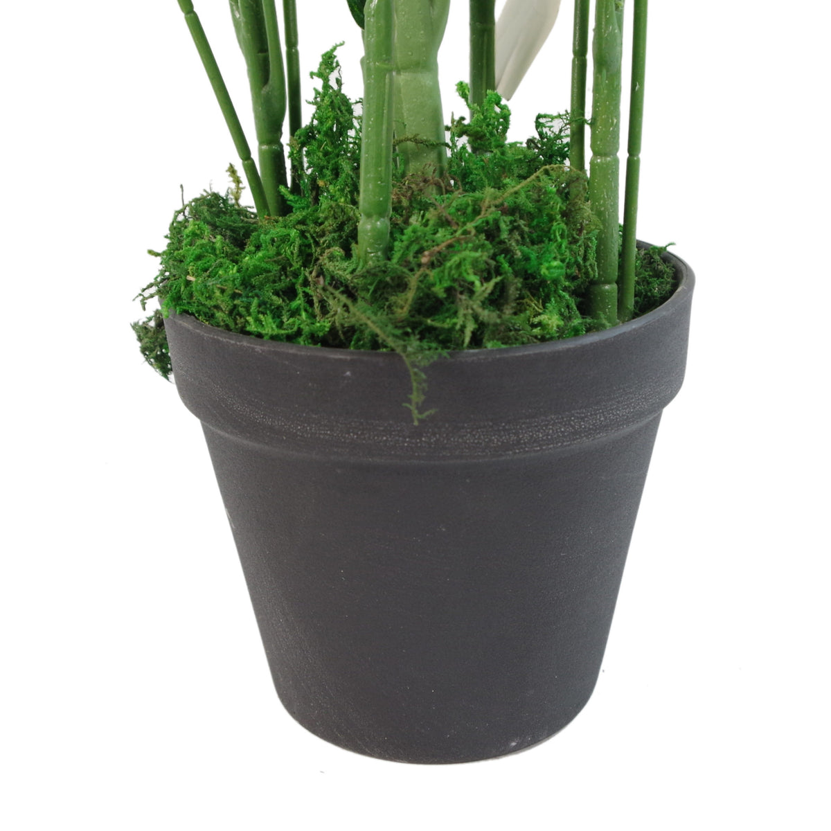 65cm Artificial Large Leaf Bamboo Shrub Plant – image 7