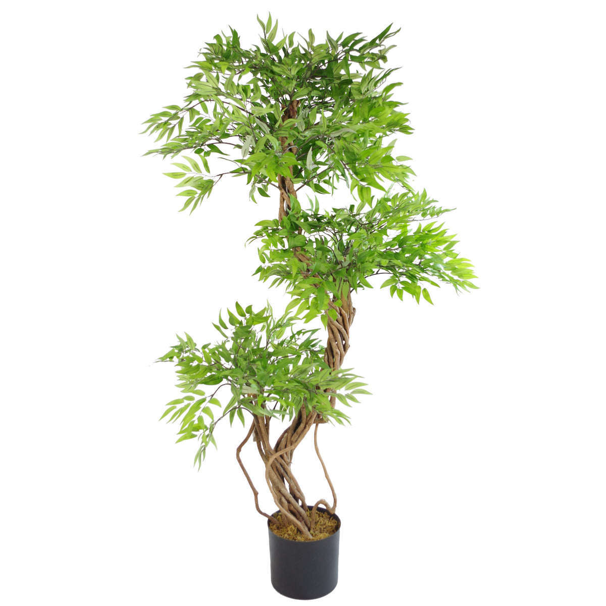 140cm Realistic Artificial Japanese Fruticosa Tree Ficus Tree – image 4