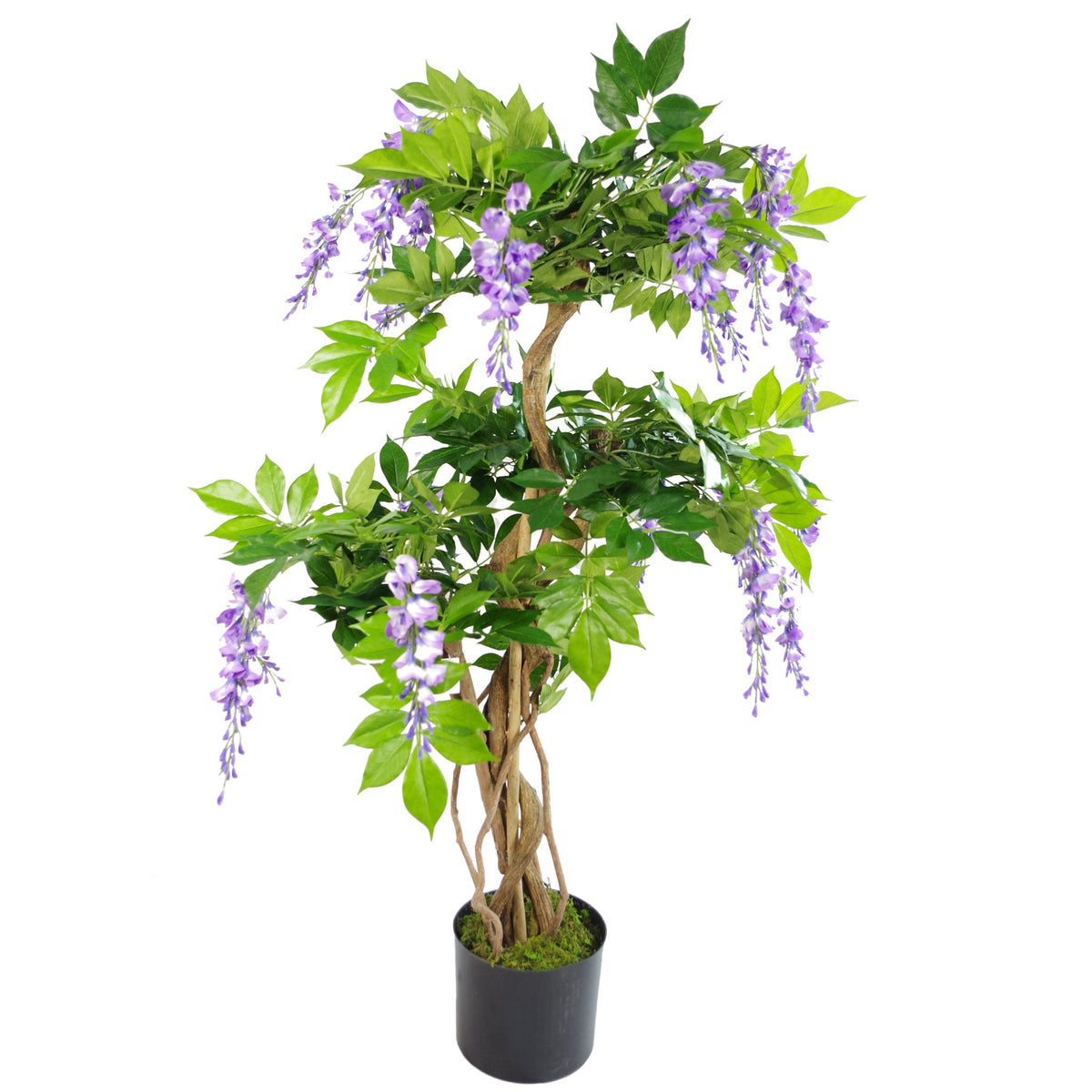 110cm Artificial Purple Wisteria Tree – image 4