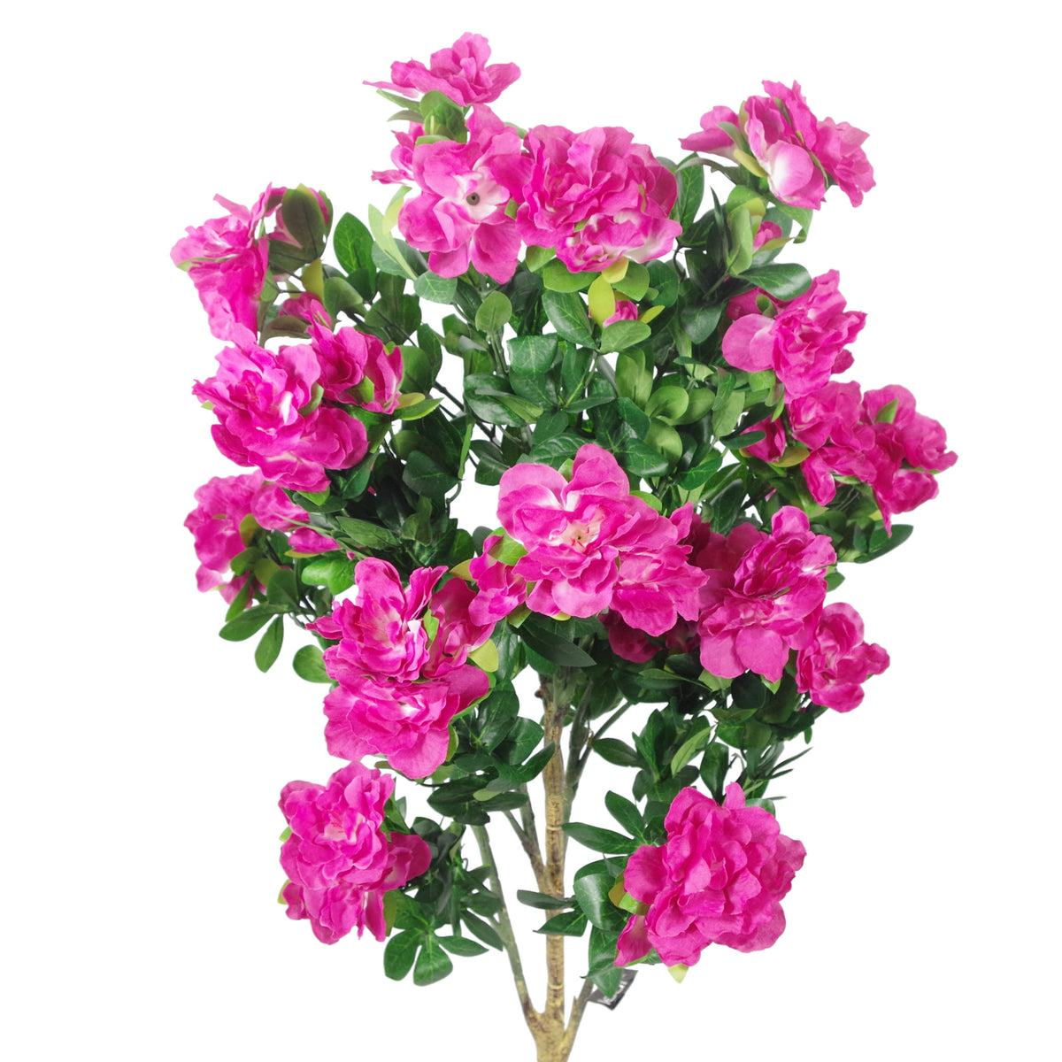 100cm Premium Artificial Azalea Pink Flowers Potted Plant – image 3