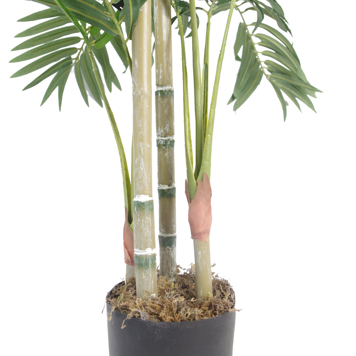 120cm (4ft) Premium Artificial Areca Palm with pot – image 2