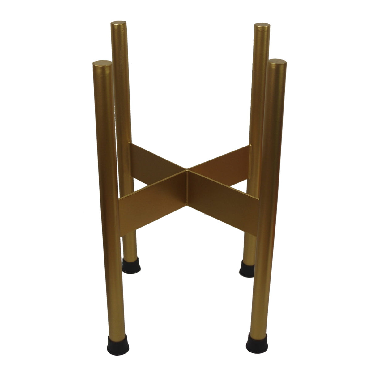 Medium Gold Stand with Metal Planter 38.5cm x 18cm – image 10