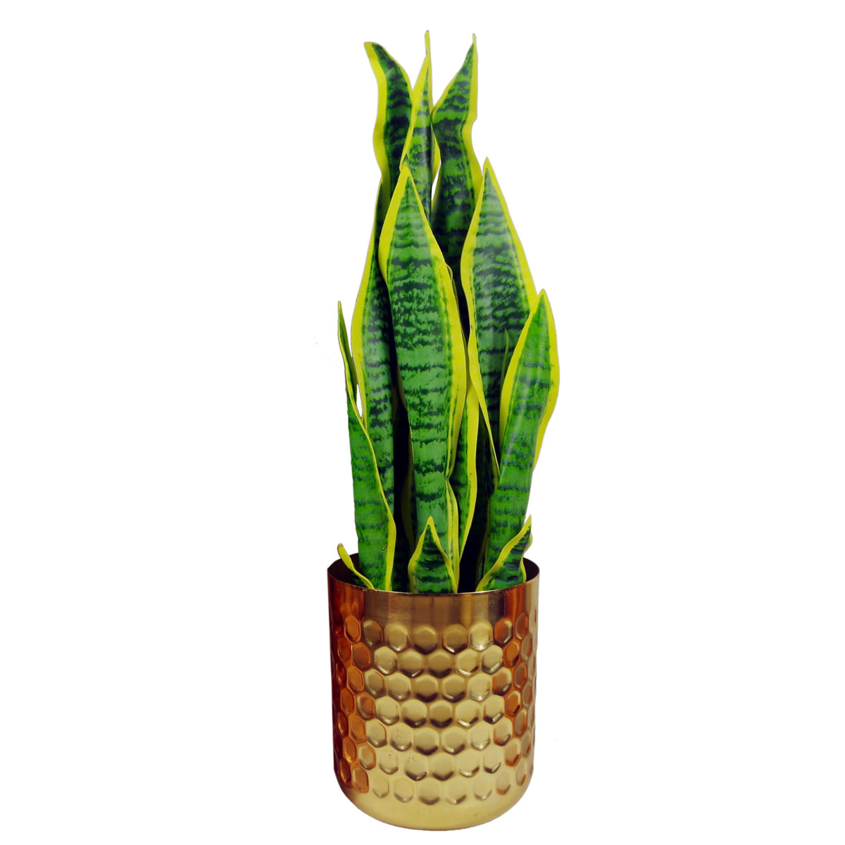 Honeycomb Metal Planter - 18cm x 15.5cm – image 4