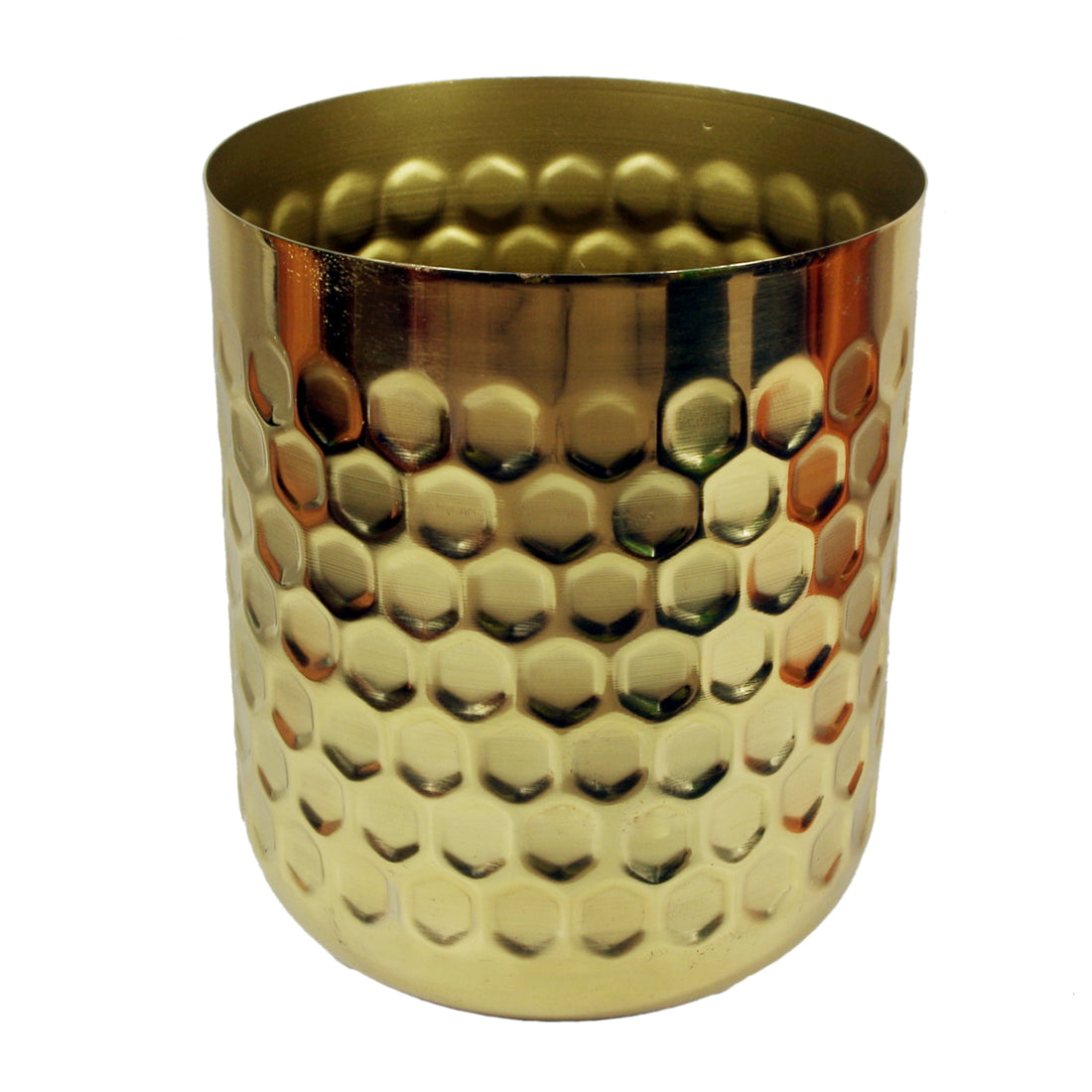 Honeycomb Metal Planter - 18cm x 15.5cm – image 2