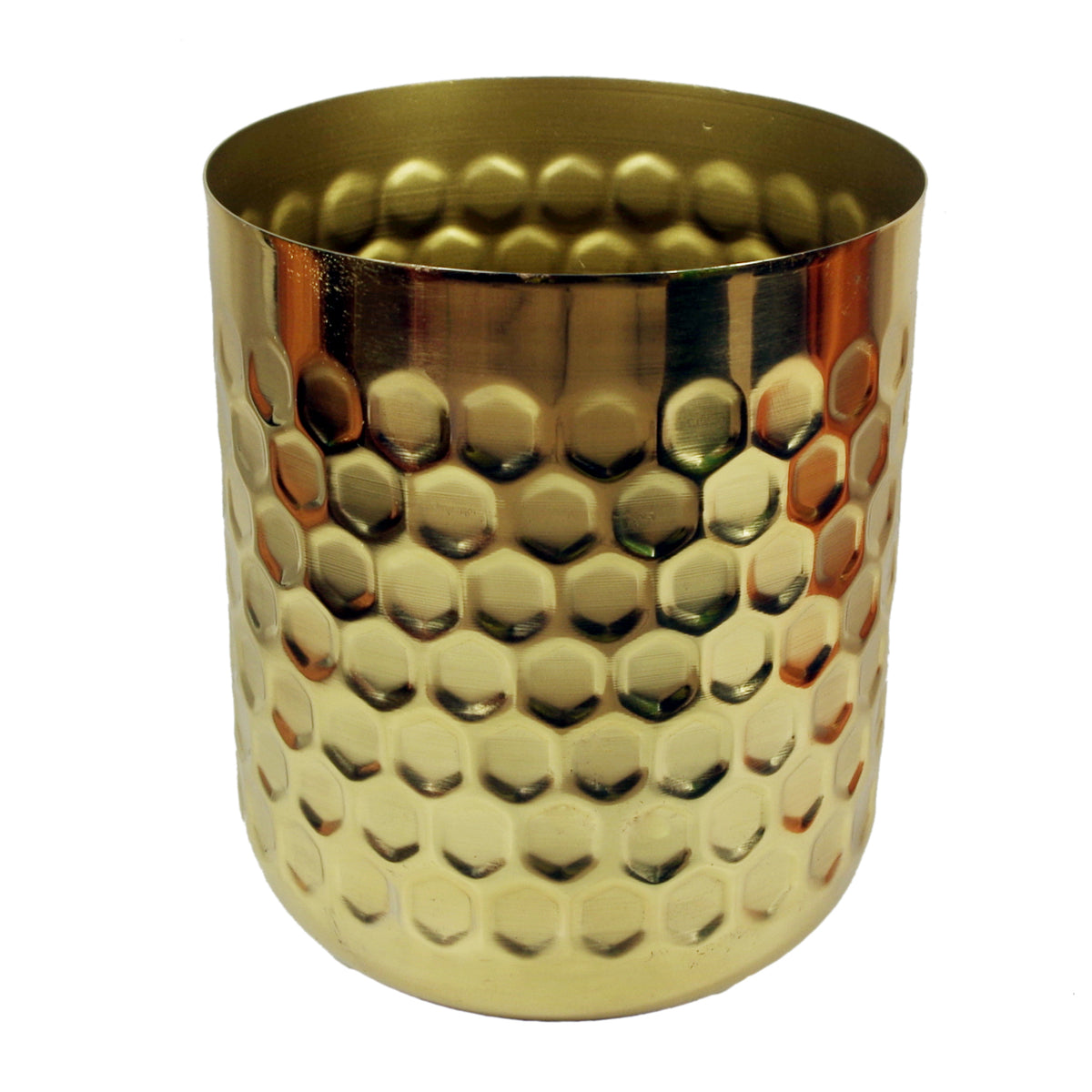 Honeycomb Metal Planter - 18cm x 15.5cm – image 2