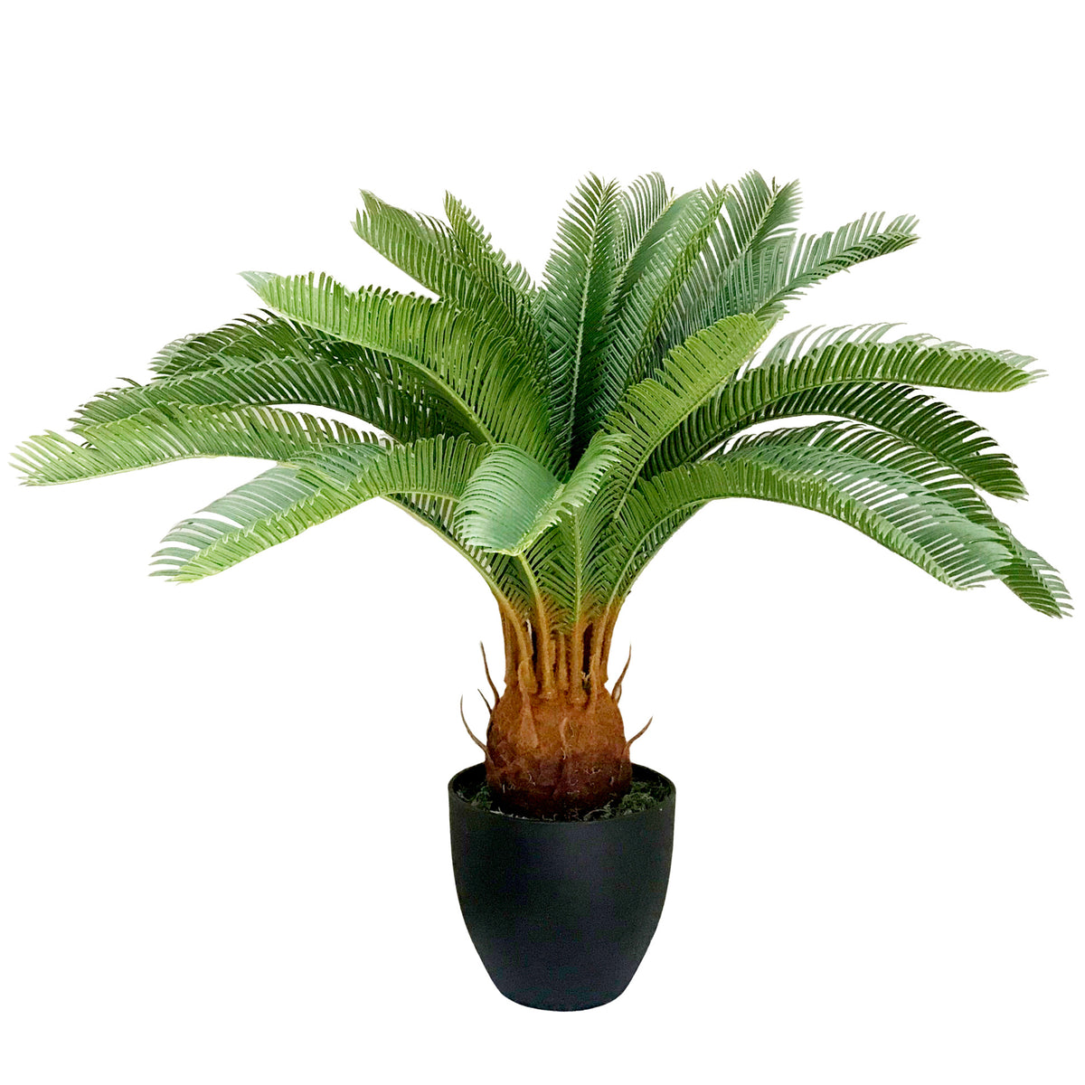70cm Artificial Tropical Cycas Palm Plant – image 2