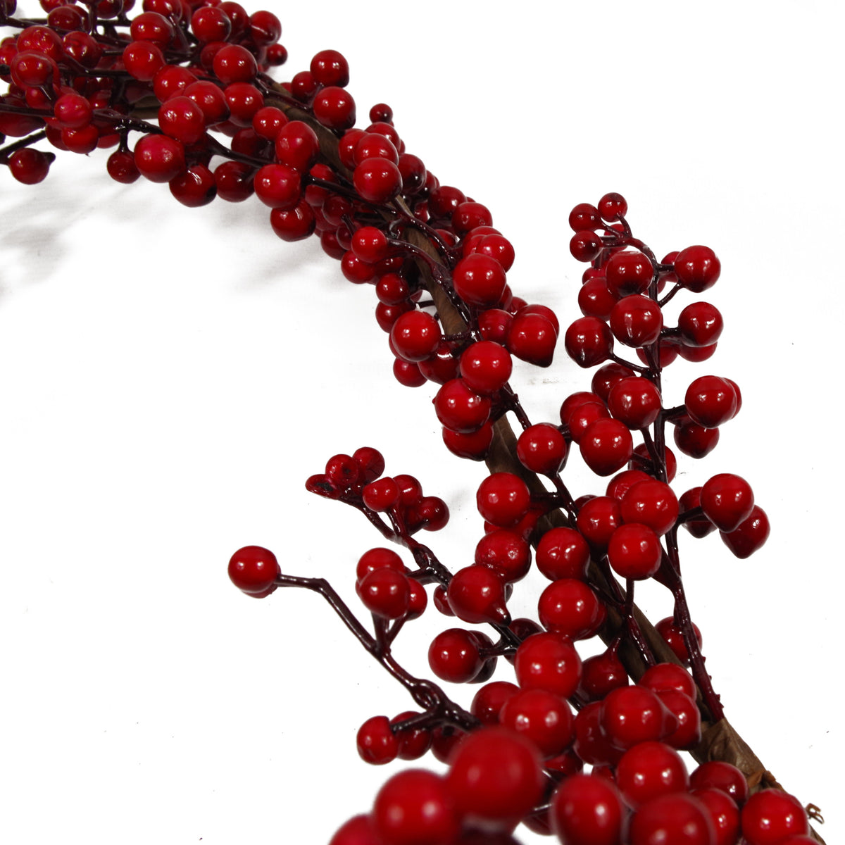 150cm Luxury Christmas Artificial Red Berry Floristry Garland – image 2