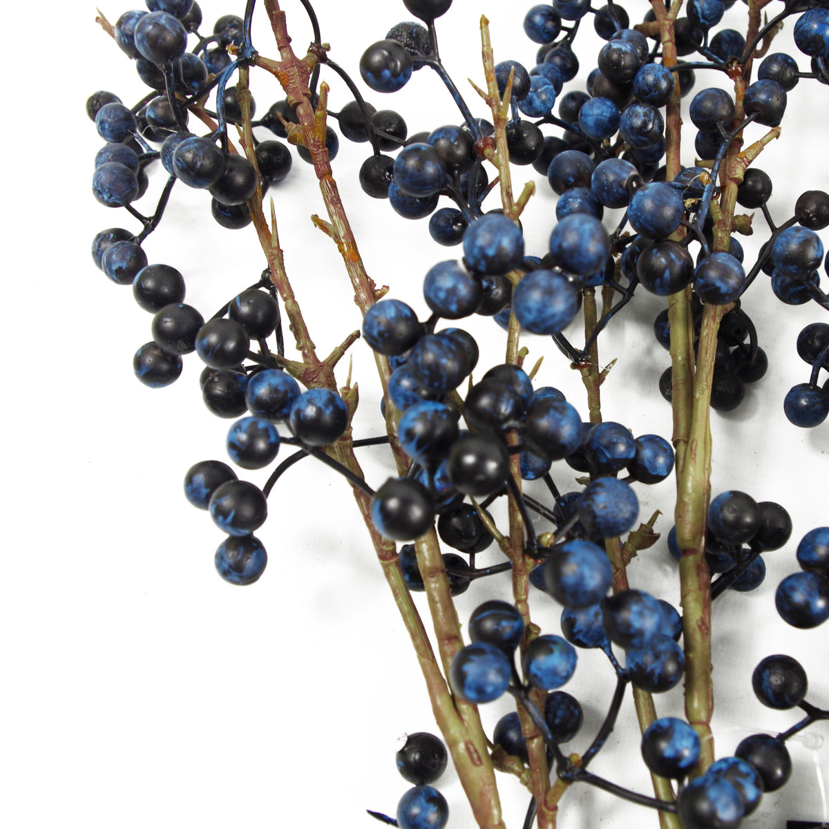 70cm Artificial Blue Berry Spray – image 5