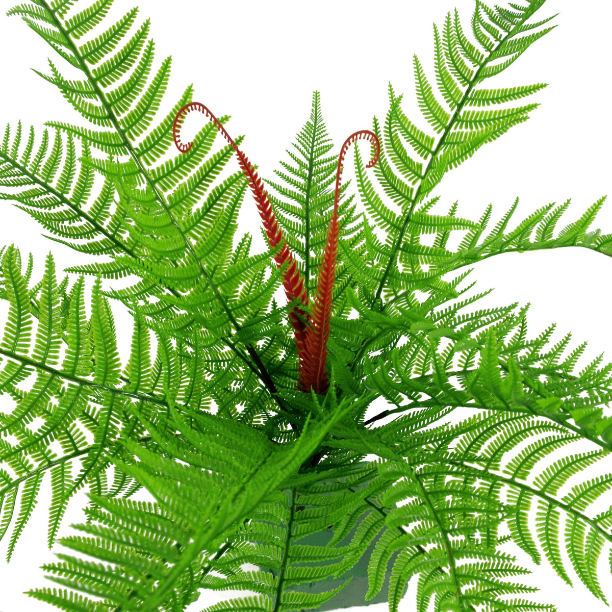 60cm Artificial Bushy Dixie Wood Fern Faux Green Plant – image 4
