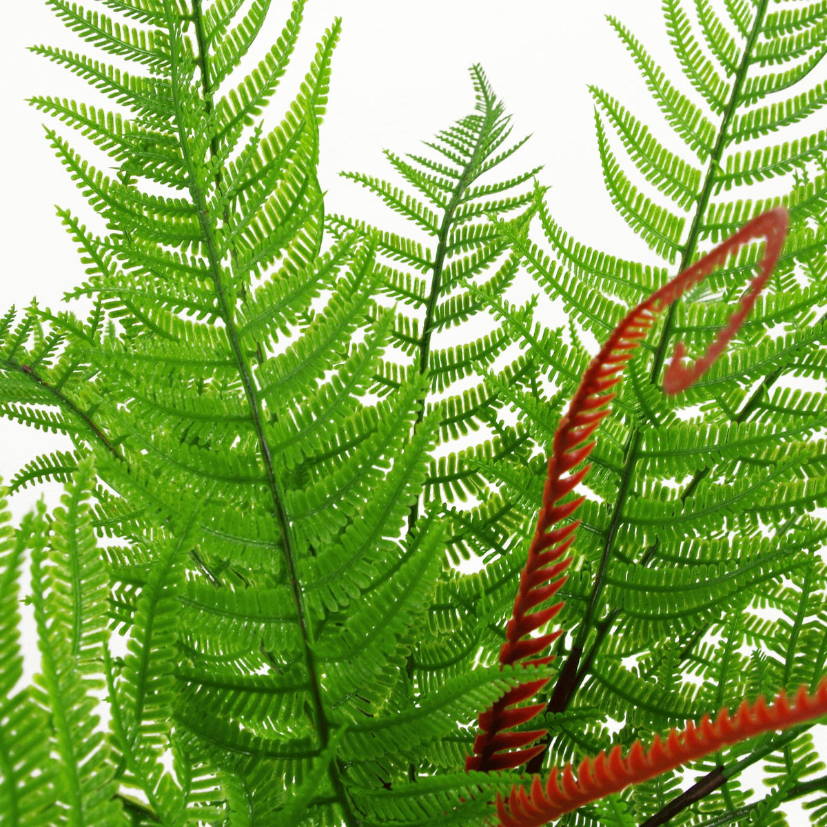 60cm Artificial Bushy Dixie Wood Fern Faux Green Plant – image 5