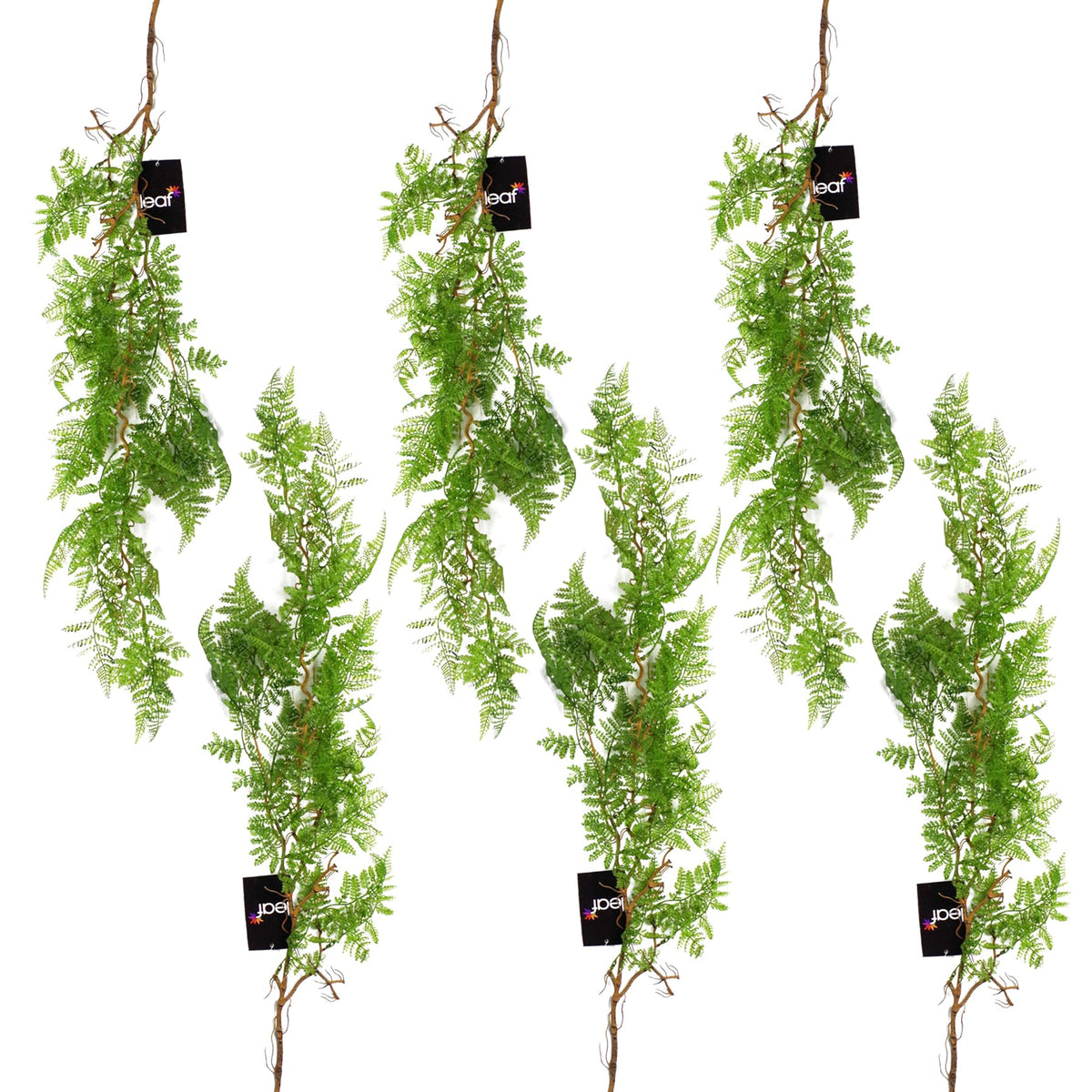 100cm Artificial Hanging Maidenhair Fern Plant Trailing Plants – image 4